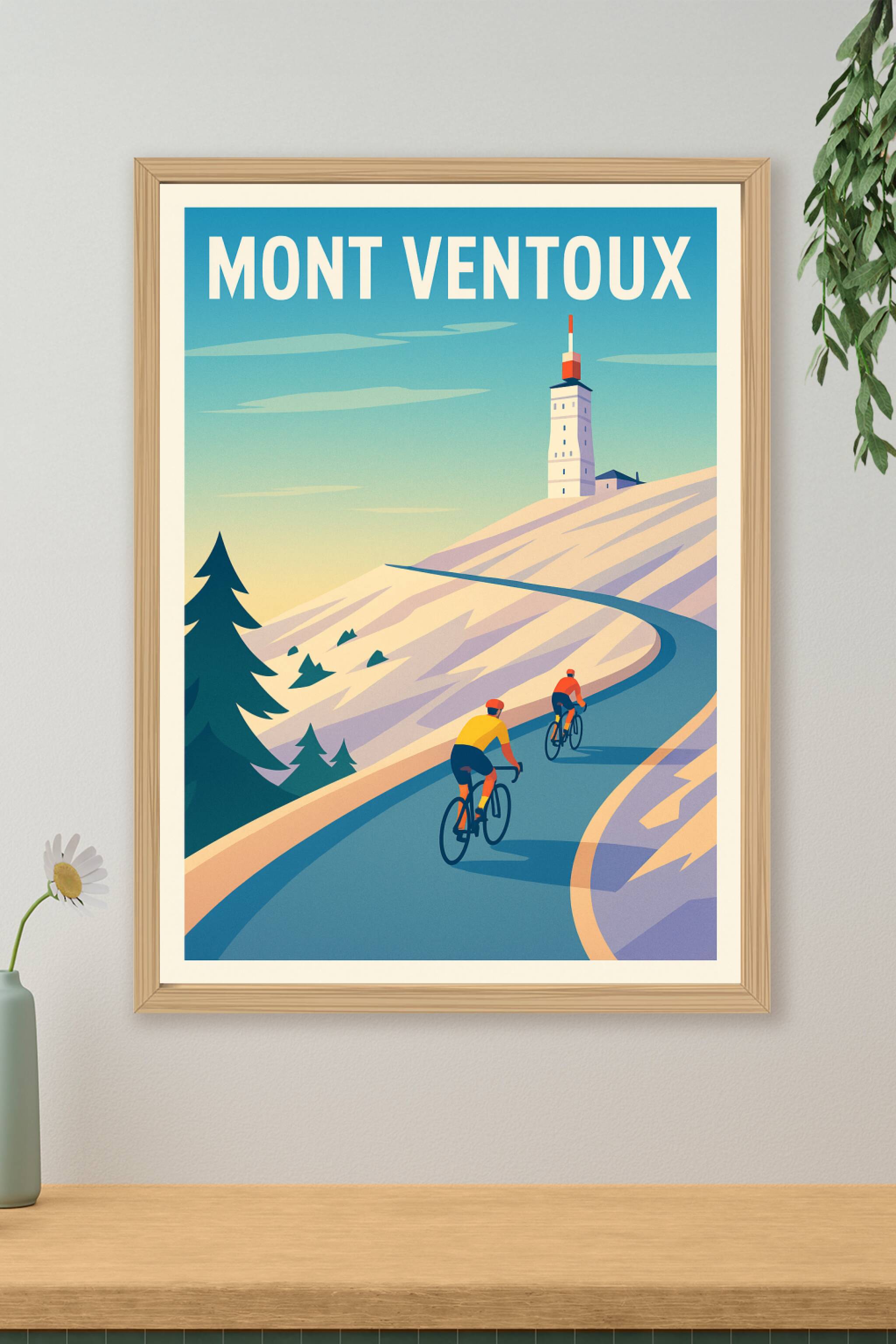 Affiche de Mont Ventoux - Le Géant de Provence au Sommet de votre Déco