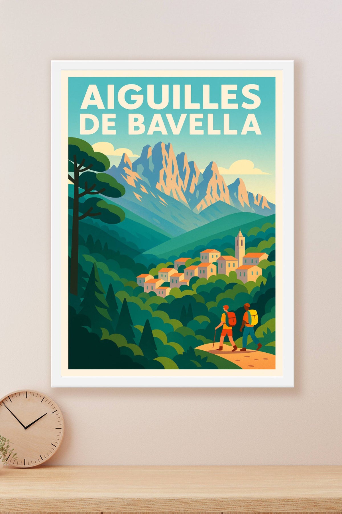 Affiche de Aiguilles de Bavella - Le sommet majestueux de la Corse