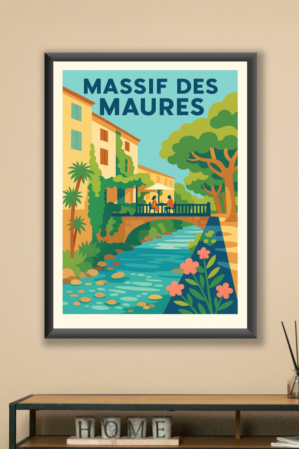 Affiche de Massif des Maures - Douceur de vivre et charme provençal