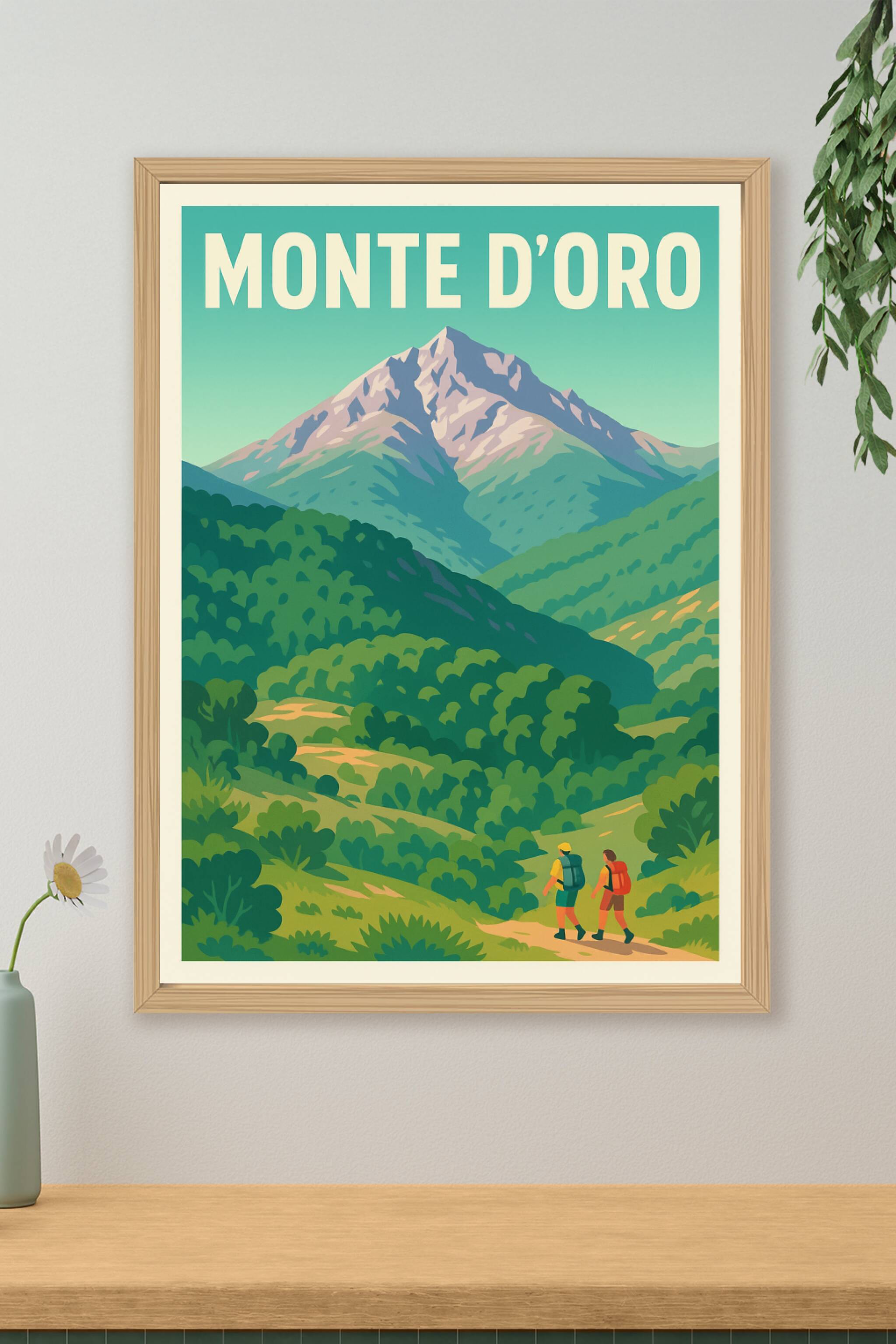 Affiche de Monte d'Oro - L'évasion majestueuse au cœur des montagnes