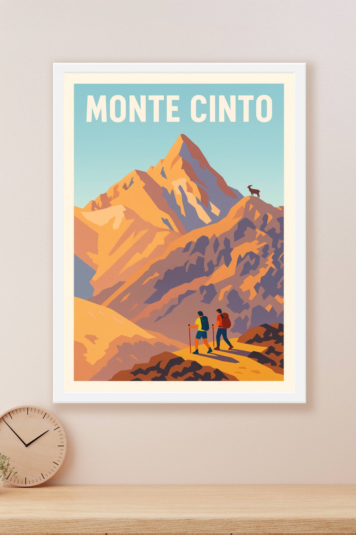 Affiche de Monte Cinto - Le toit de la Corse dans votre salon