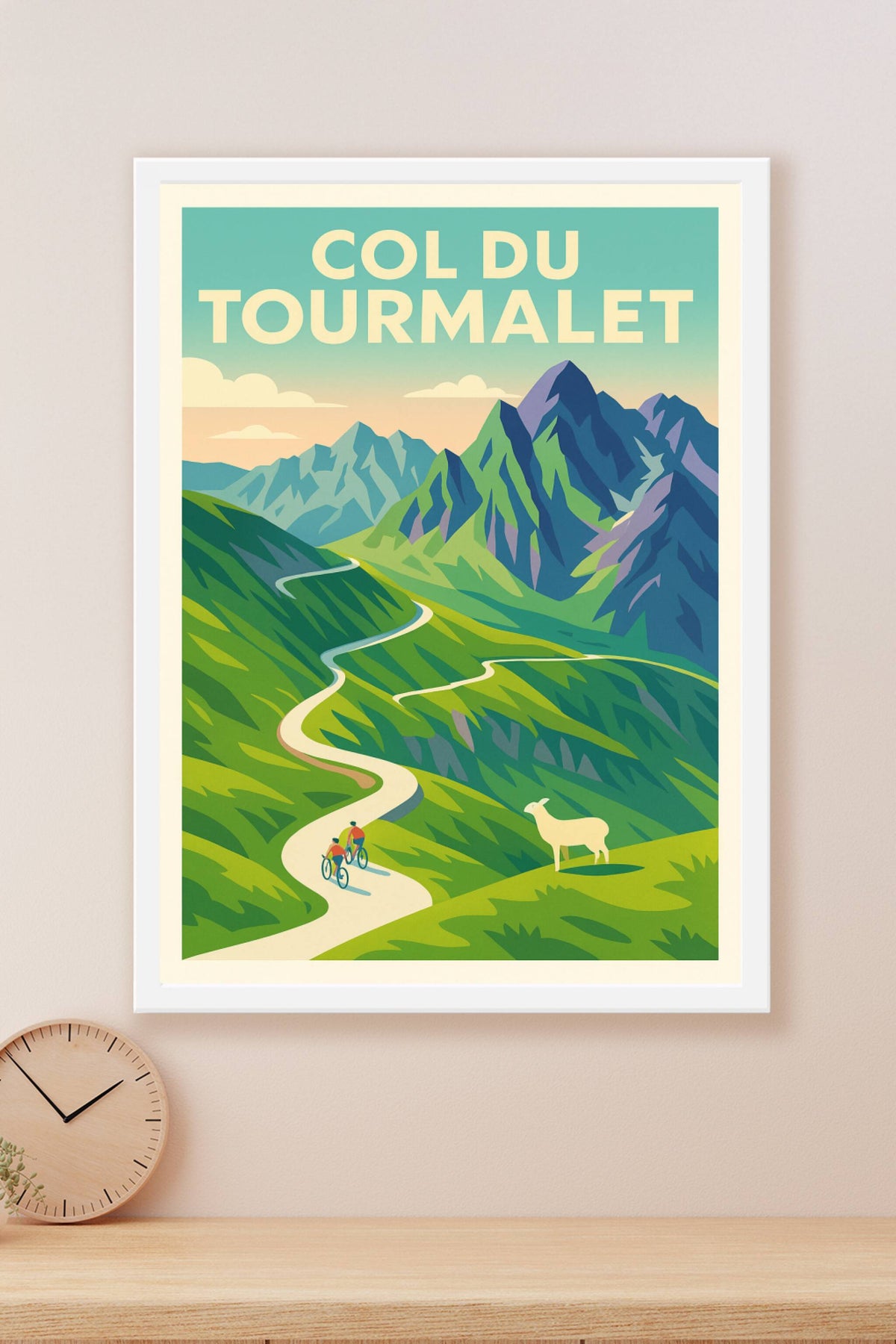 Affiche de Col du Tourmalet - Le Sommet Légendaire des Pyrénées