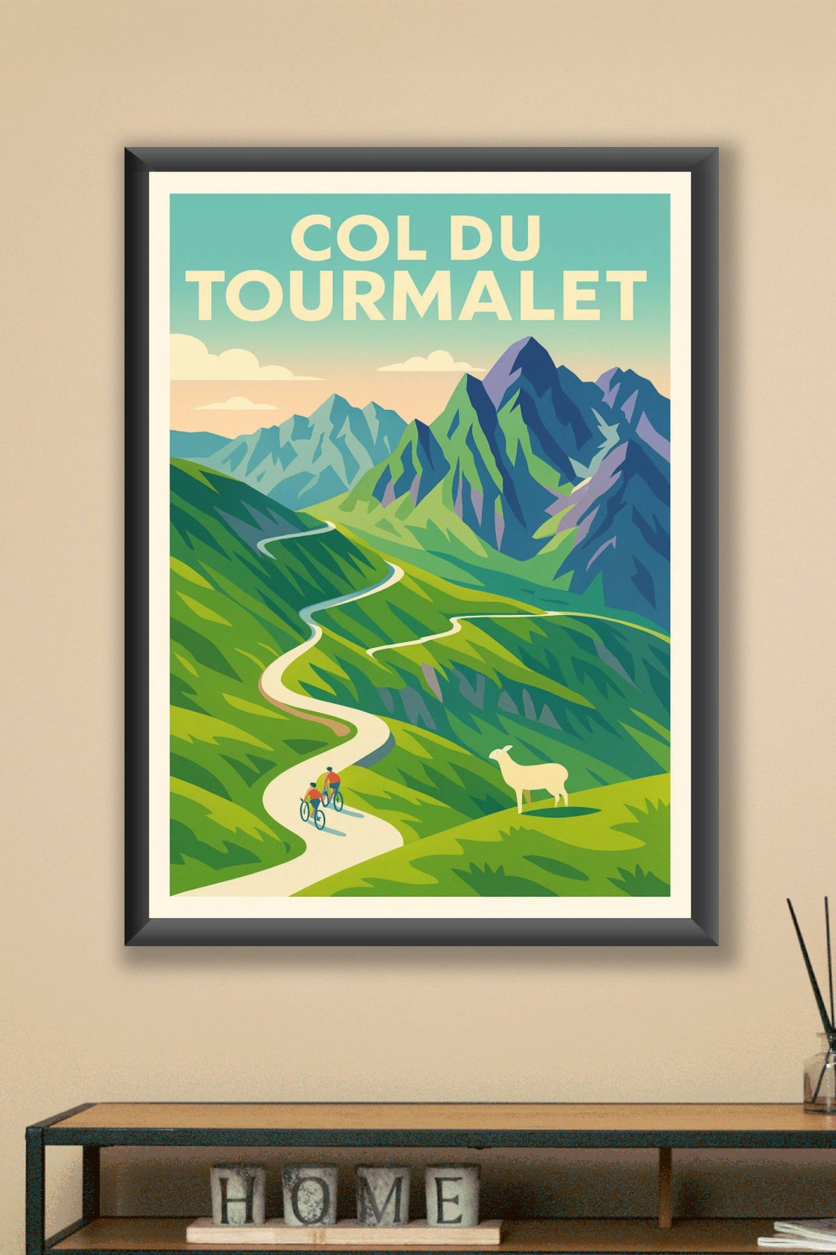 Affiche de Col du Tourmalet - Le Sommet Légendaire des Pyrénées