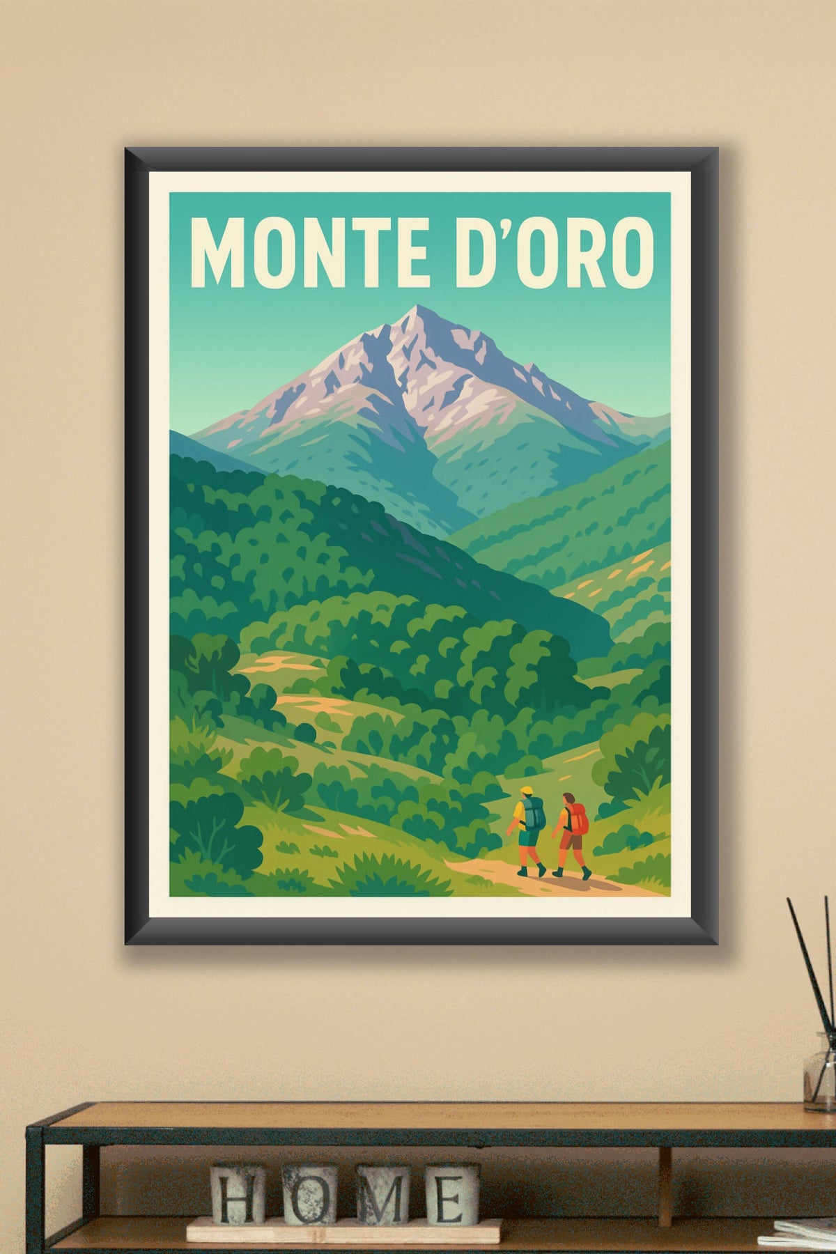 Affiche de Monte d'Oro - L'évasion majestueuse au cœur des montagnes