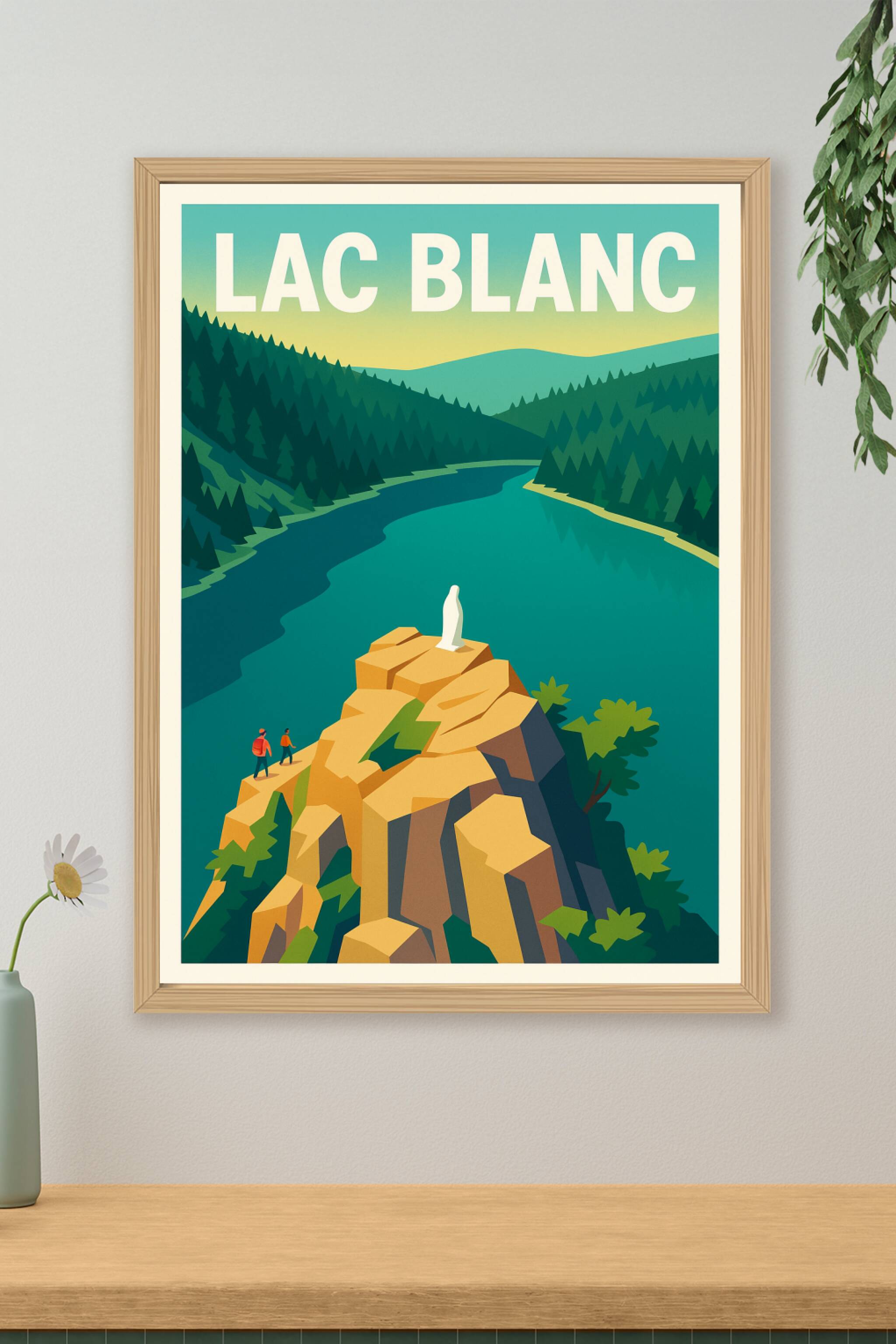Affiche de Lac Blanc - L'écrin sauvage des Vosges