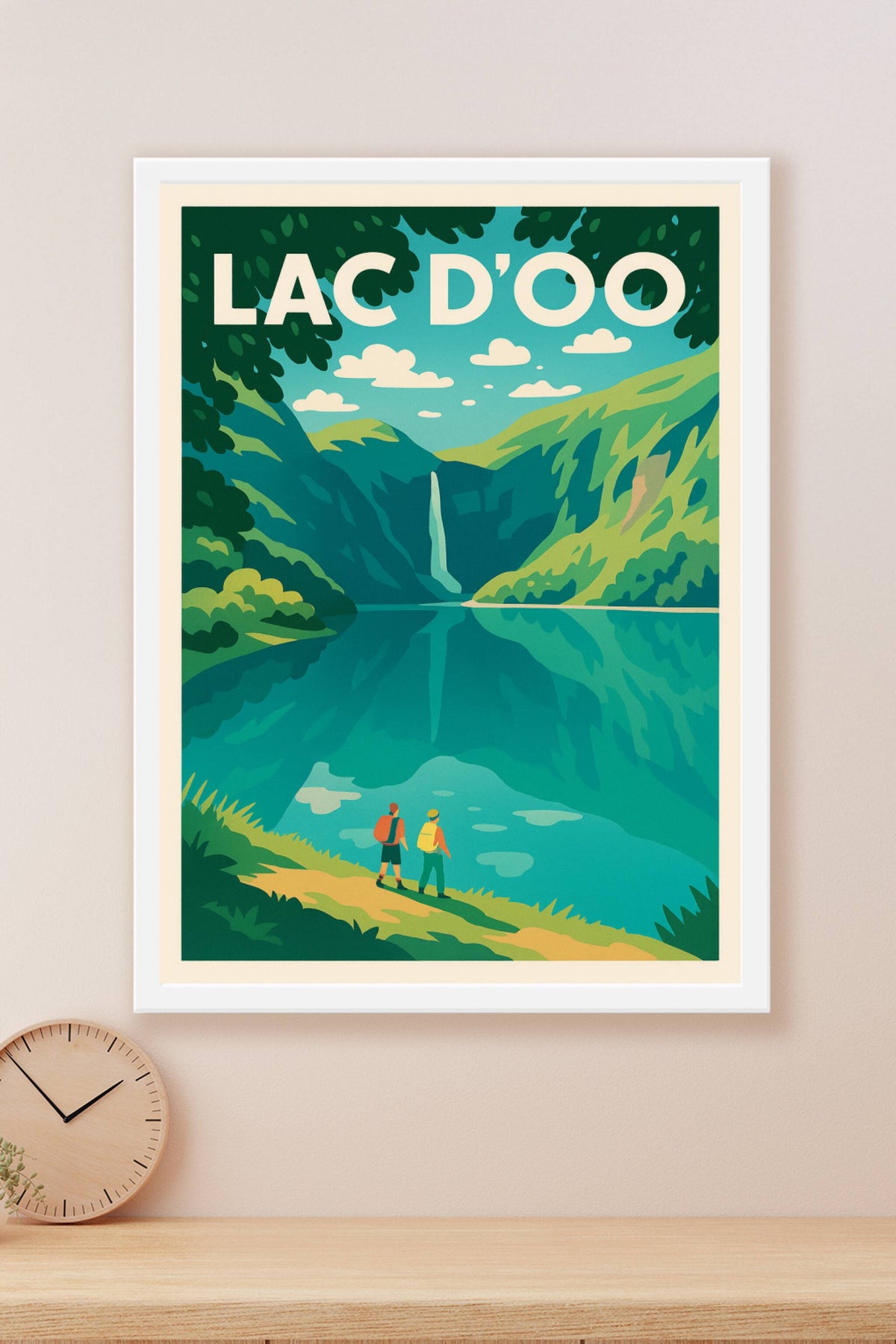 Affiche de Lac d'Oô - L'éclat des Pyrénées dans votre décoration