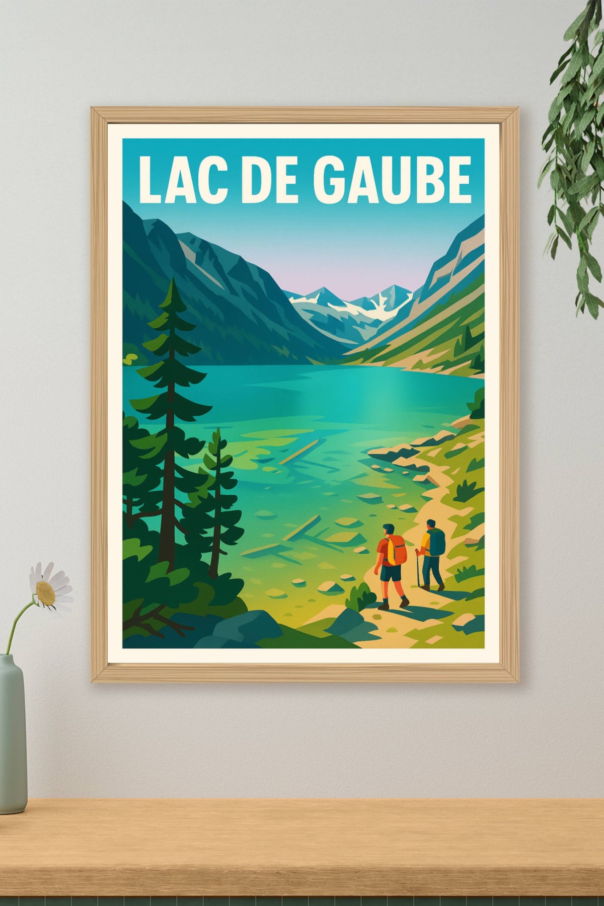 Affiche de Lac de Gaube - Évasion au cœur des Pyrénées