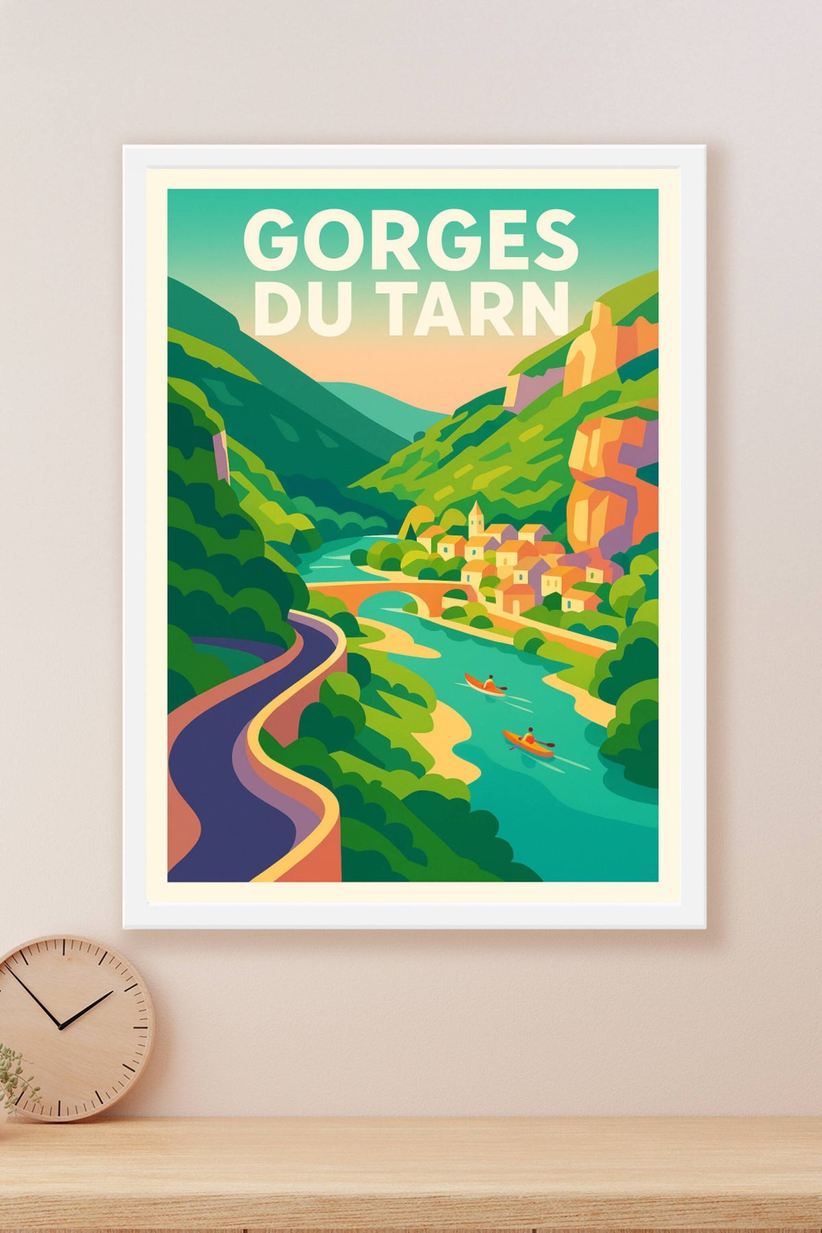 Affiche de Gorges du Tarn - L'éclat sauvage au cœur de la nature