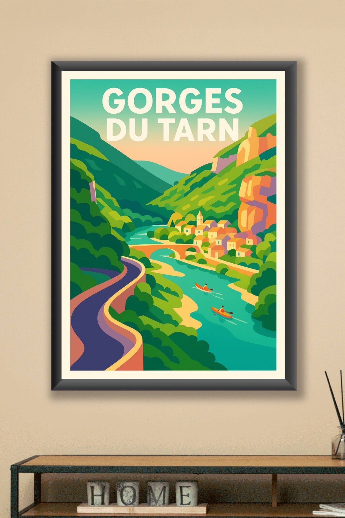 Affiche de Gorges du Tarn - L'éclat sauvage au cœur de la nature
