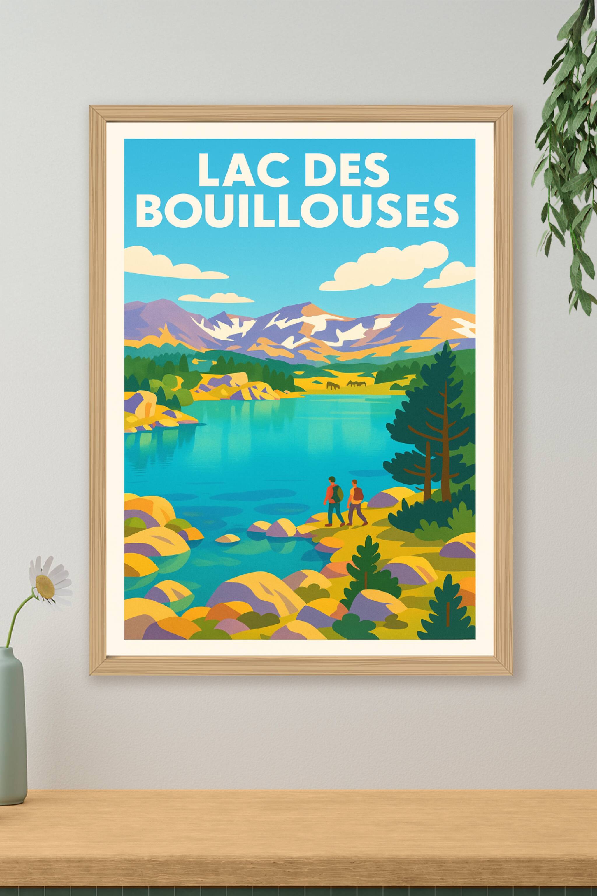 Affiche de Lac des Bouillouses - L'évasion sauvage au cœur des Pyrénées