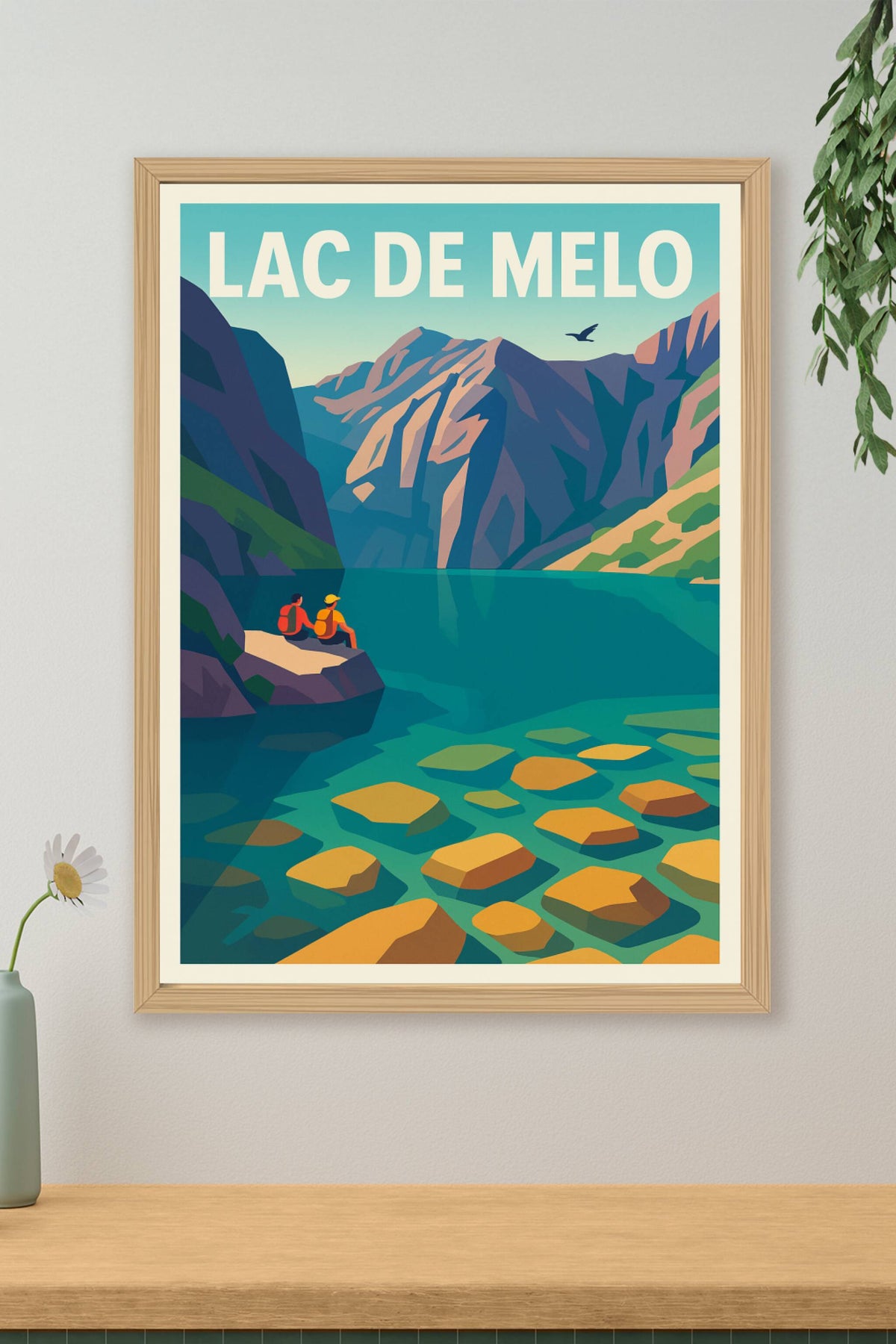 Affiche de Lac de Melo - L'émeraude sauvage de la Corse