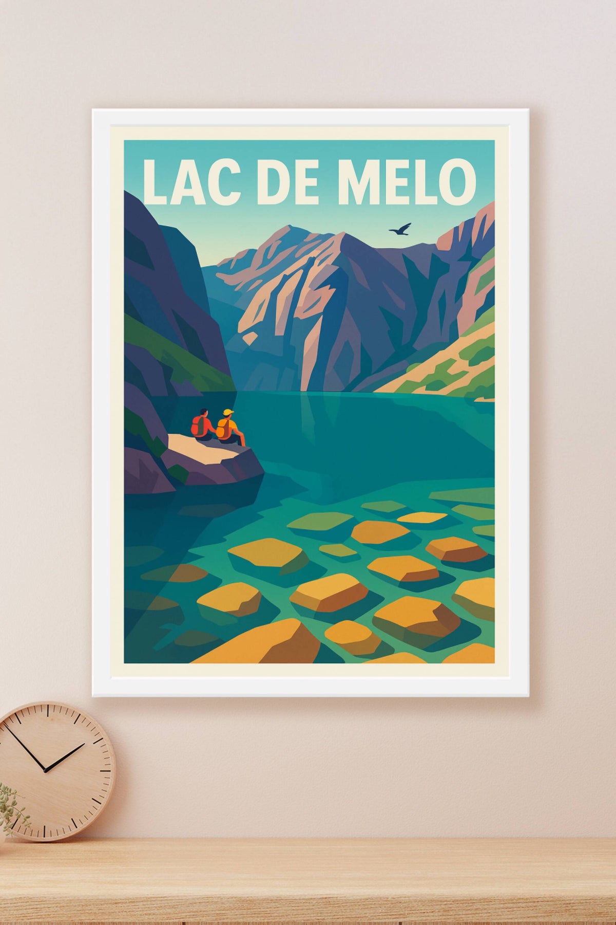 Affiche de Lac de Melo - L'émeraude sauvage de la Corse