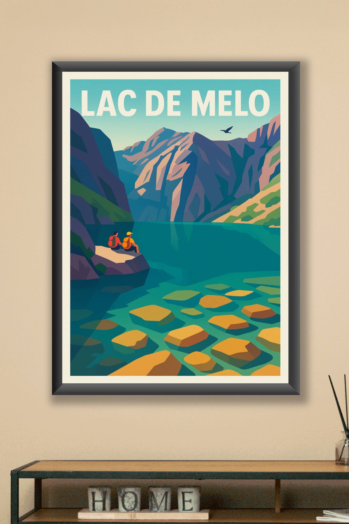 Affiche de Lac de Melo - L'émeraude sauvage de la Corse