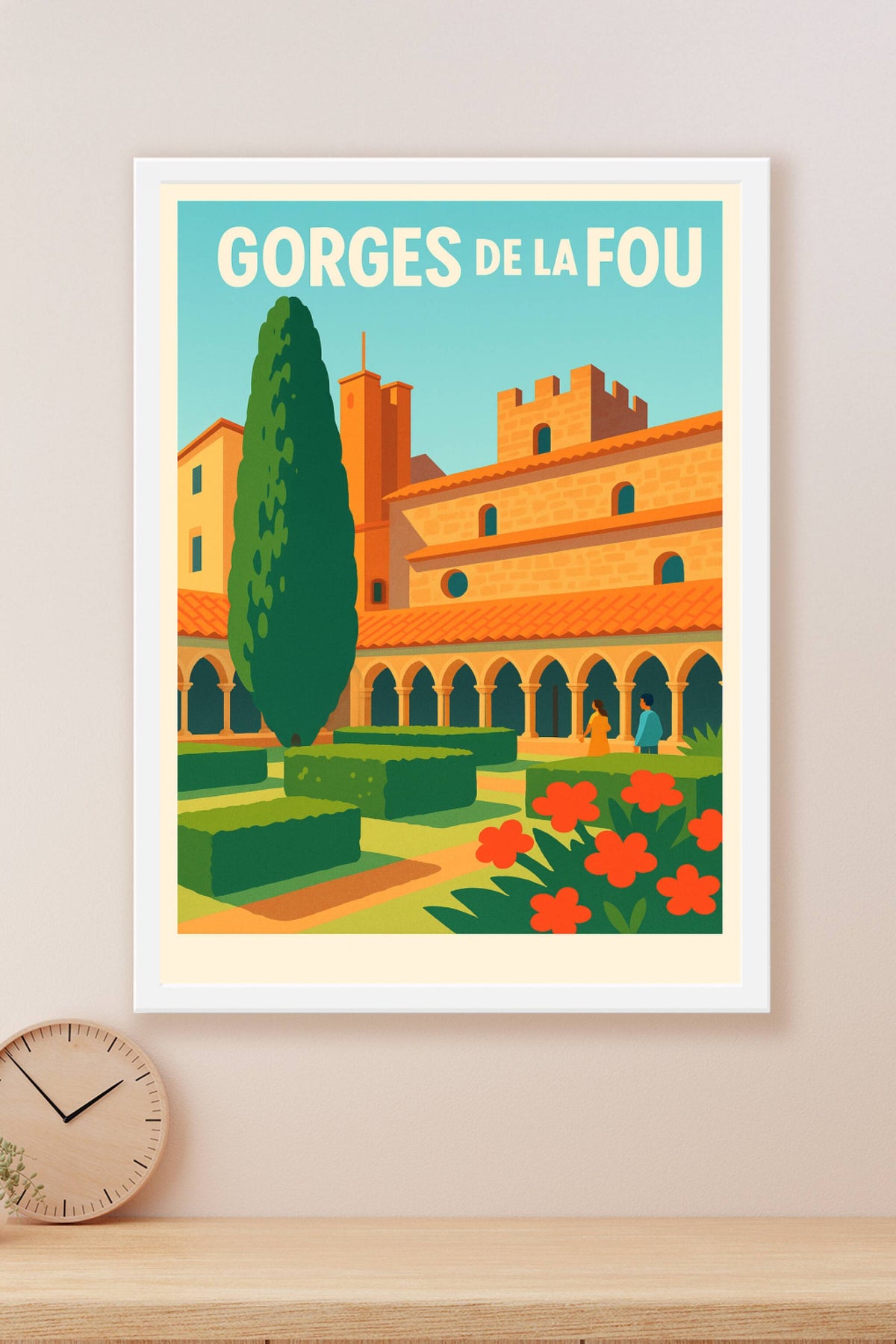 Affiche de Gorges de la Fou - L'éclat du patrimoine catalan
