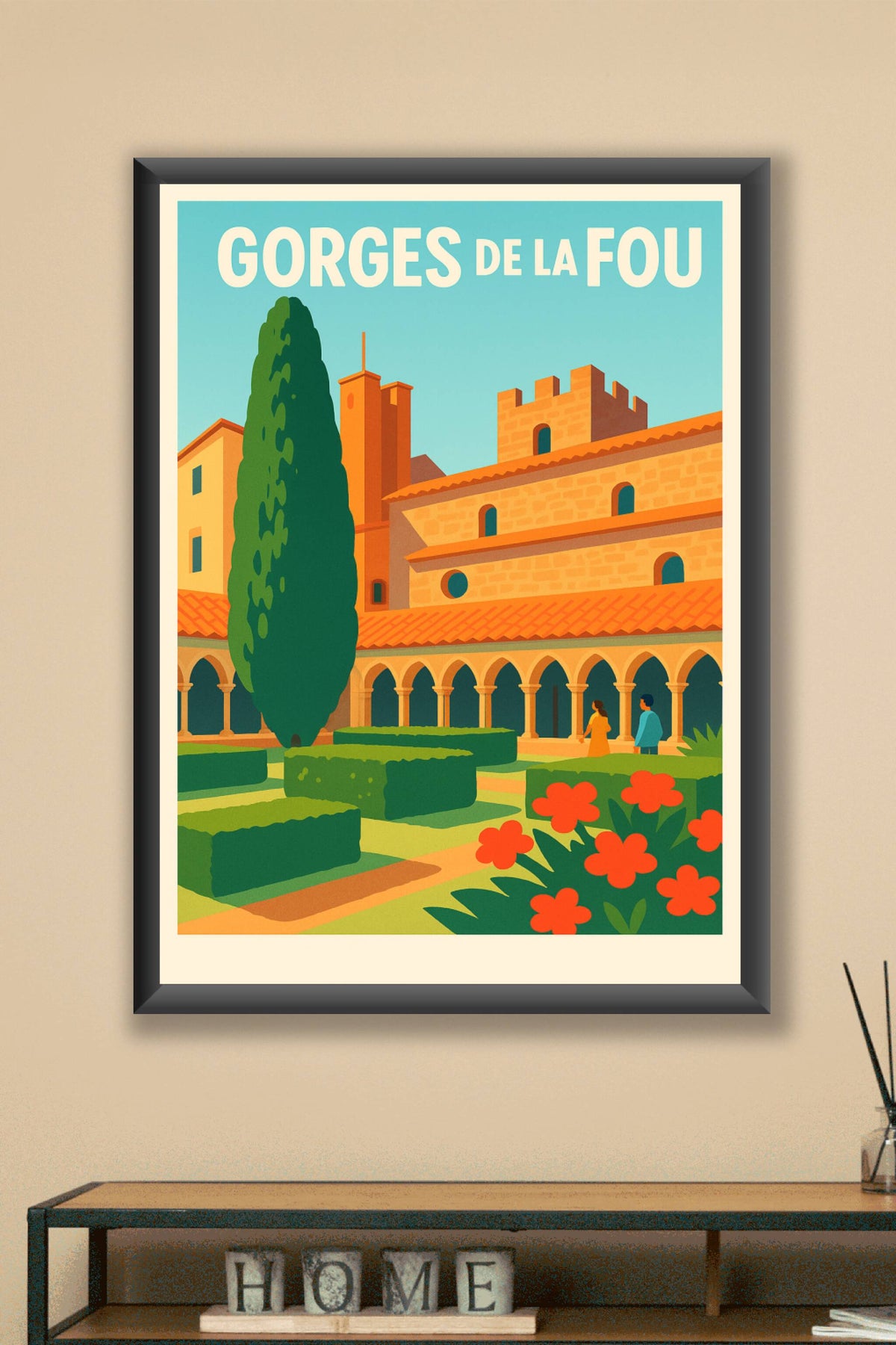 Affiche de Gorges de la Fou - L'éclat du patrimoine catalan
