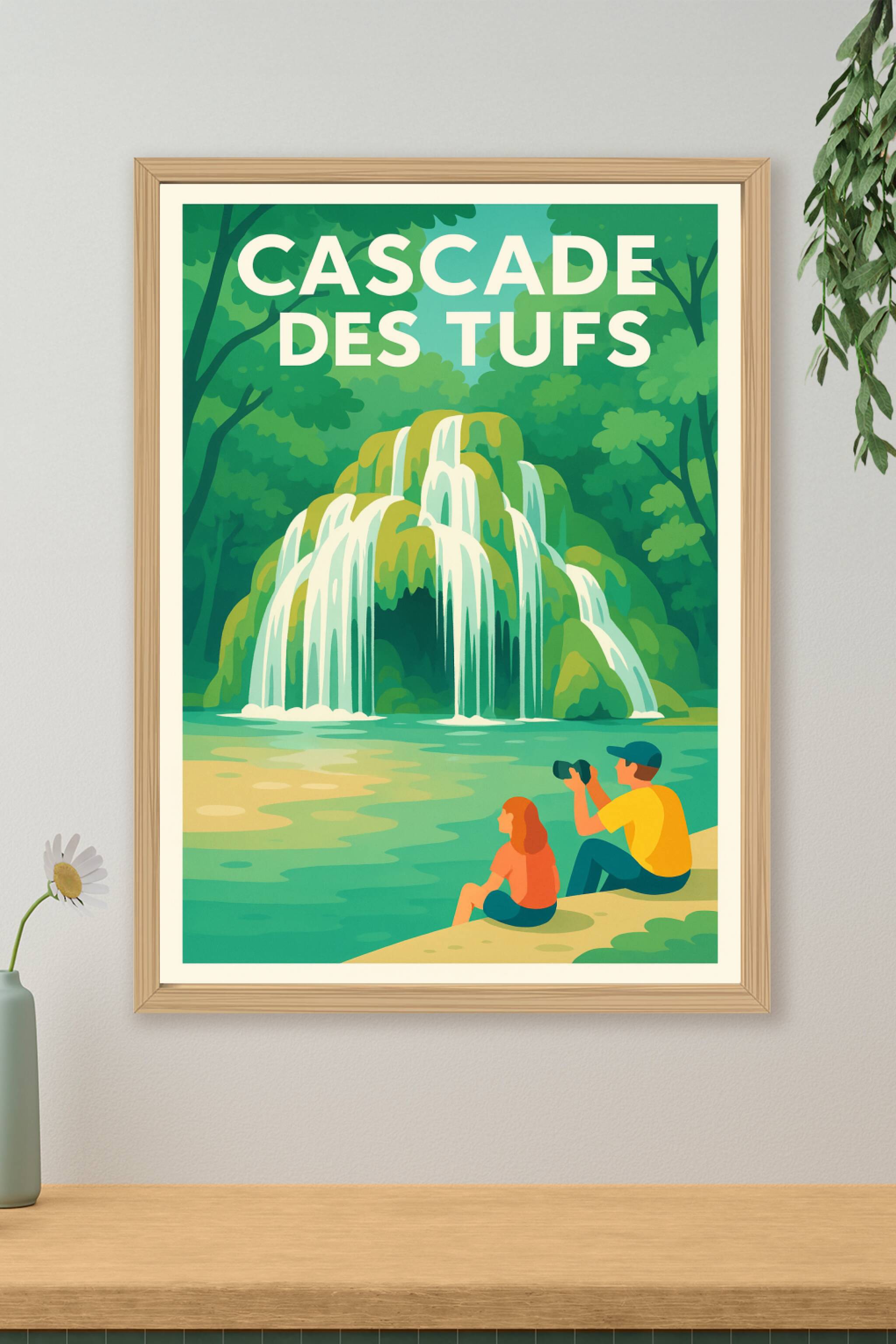 Affiche de Cascade des Tufs - Évadez-vous au cœur du Jura