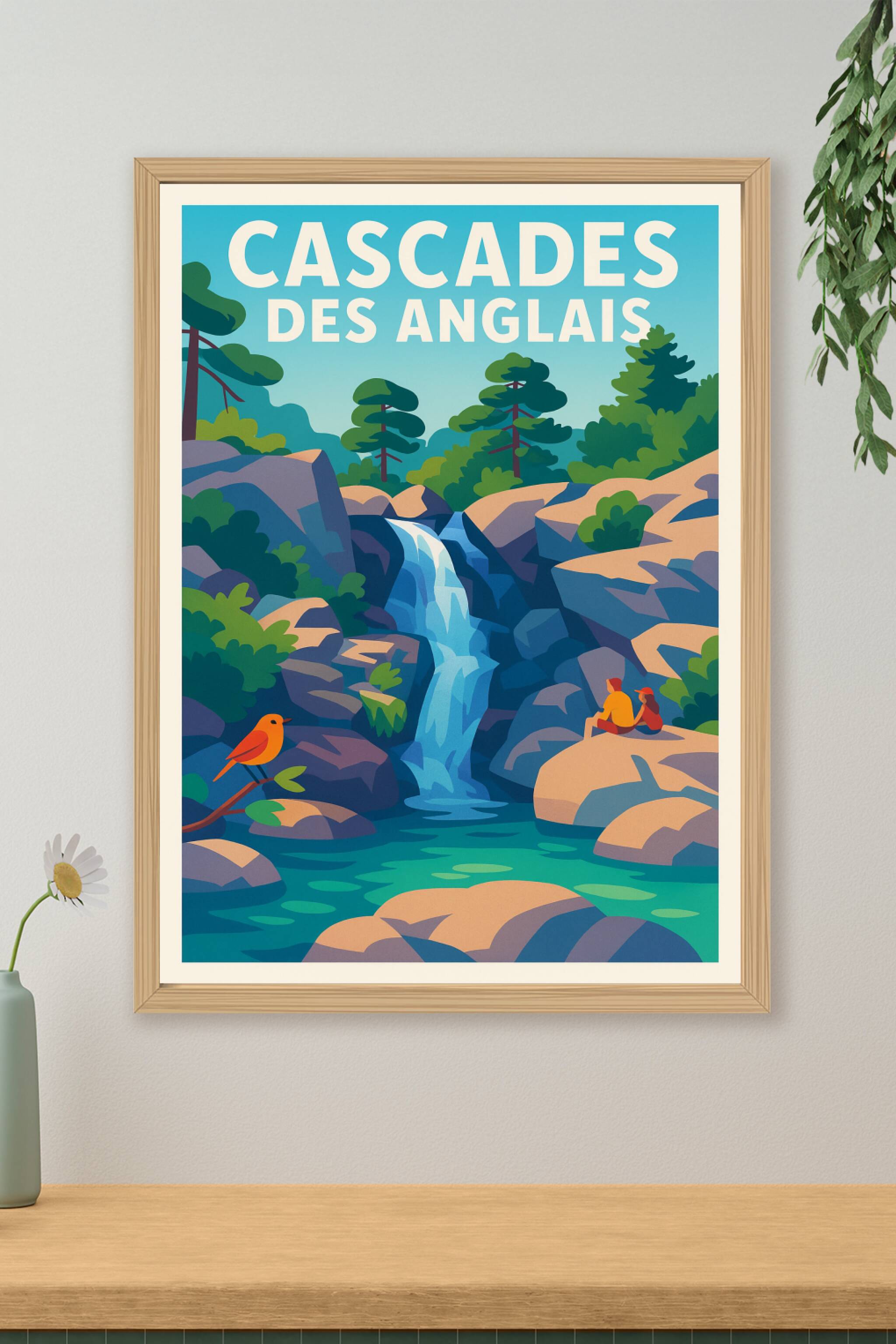 Affiche de Cascades des Anglais - Une évasion naturelle au cœur de la Corse
