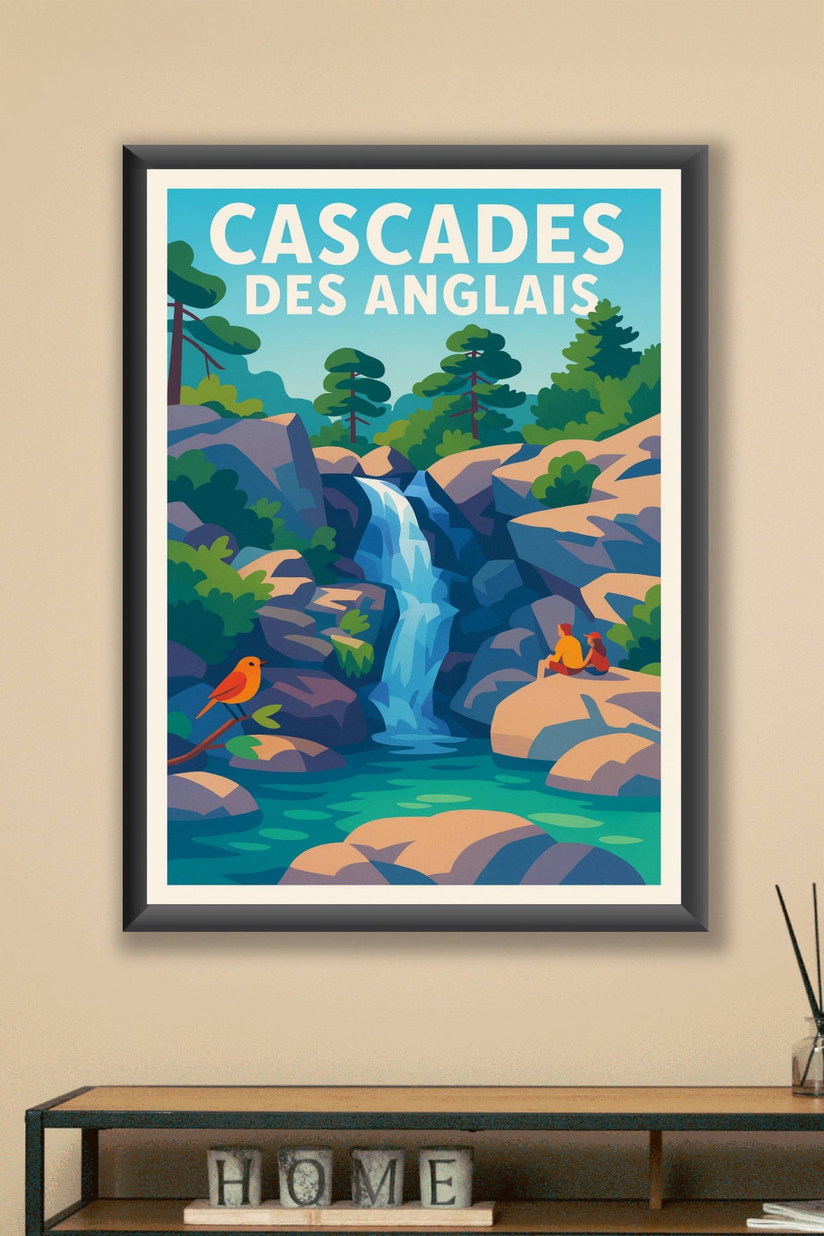 Affiche de Cascades des Anglais - Une évasion naturelle au cœur de la Corse