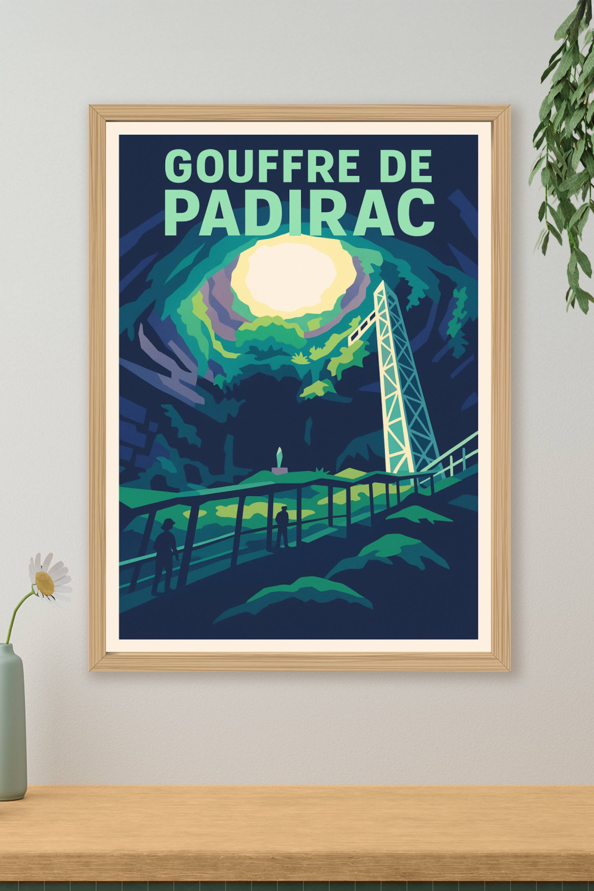Affiche de Gouffre de Padirac - Une immersion mystique au cœur de la terre