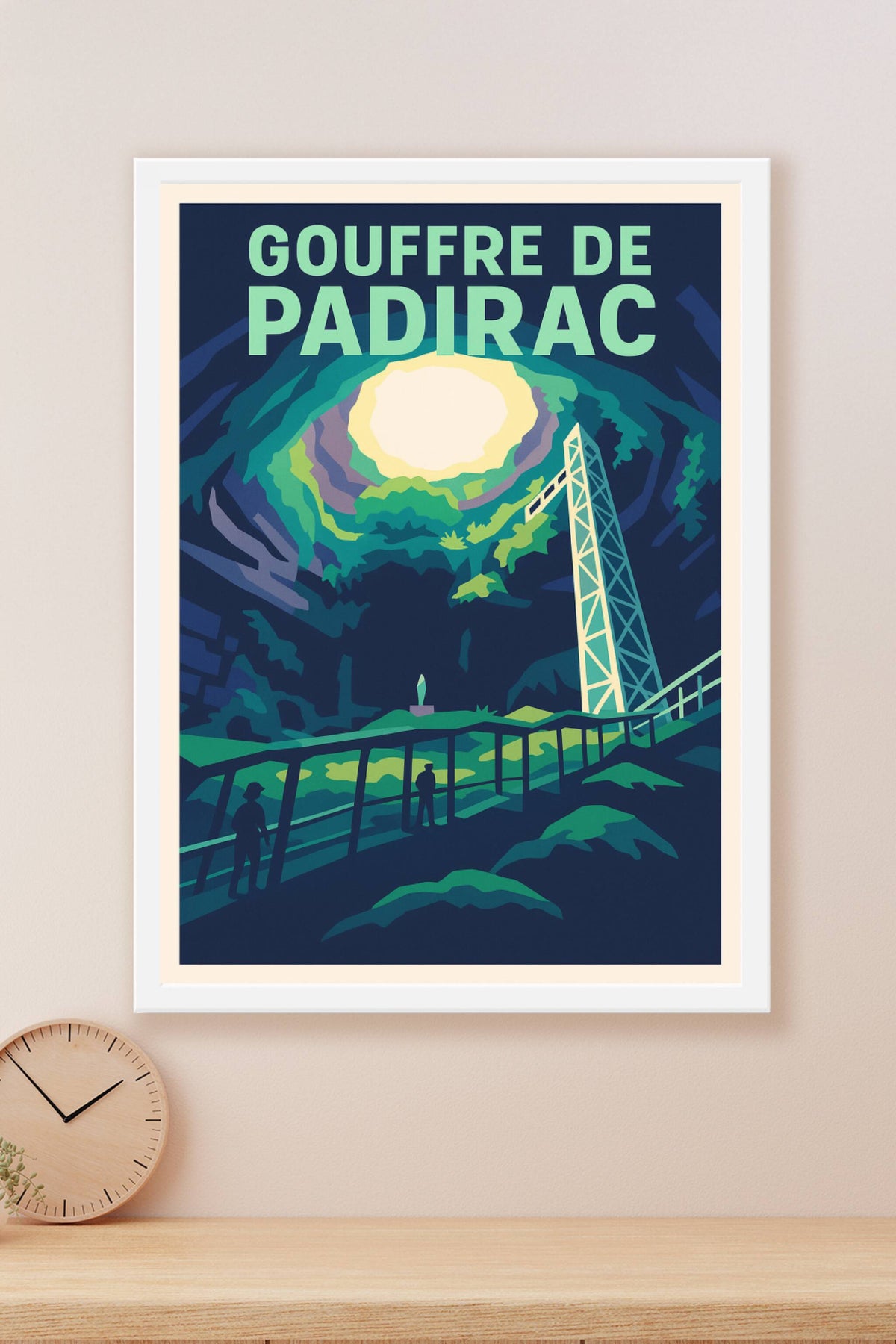 Affiche de Gouffre de Padirac - Une immersion mystique au cœur de la terre