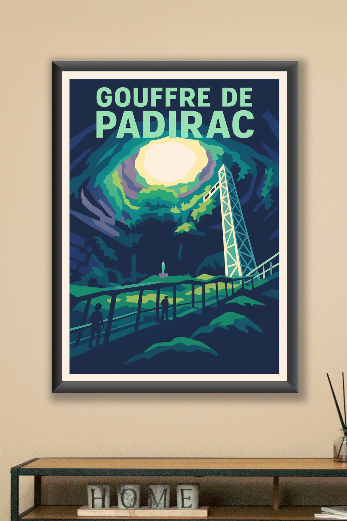 Affiche de Gouffre de Padirac - Une immersion mystique au cœur de la terre