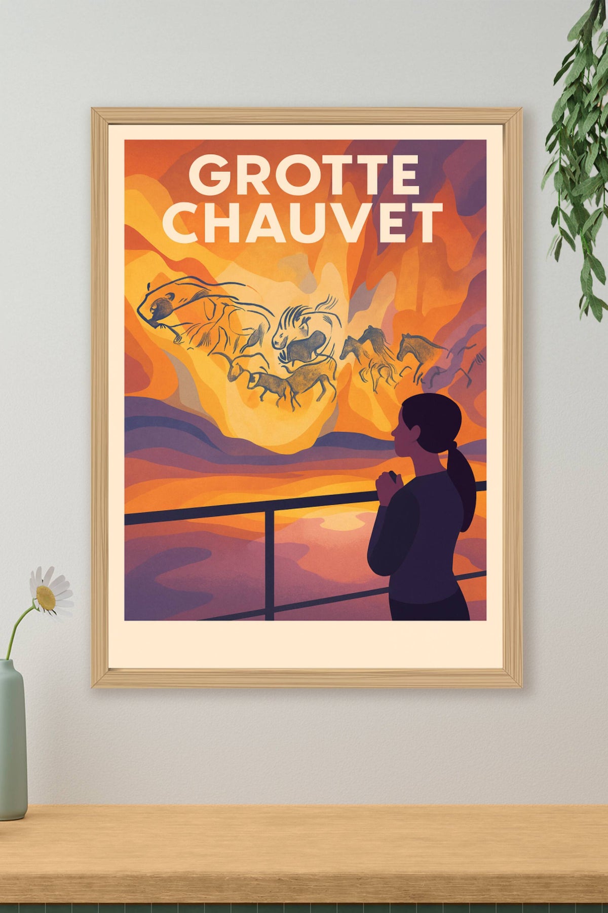 Affiche de Grotte Chauvet - Voyage aux origines de l'Art