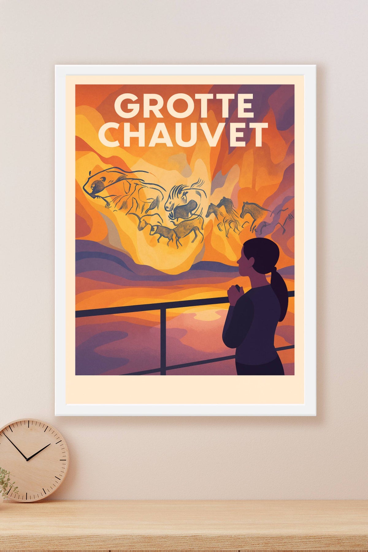 Affiche de Grotte Chauvet - Voyage aux origines de l'Art