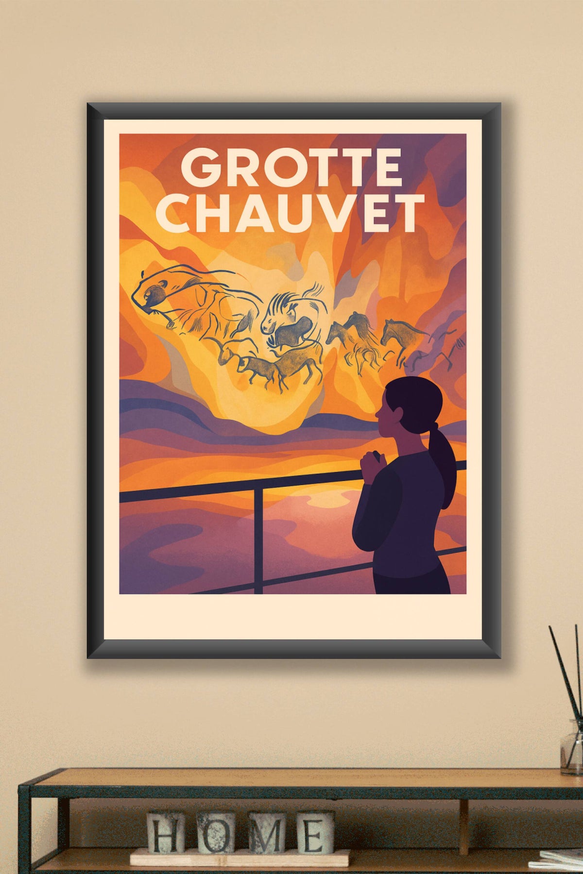Affiche de Grotte Chauvet - Voyage aux origines de l'Art