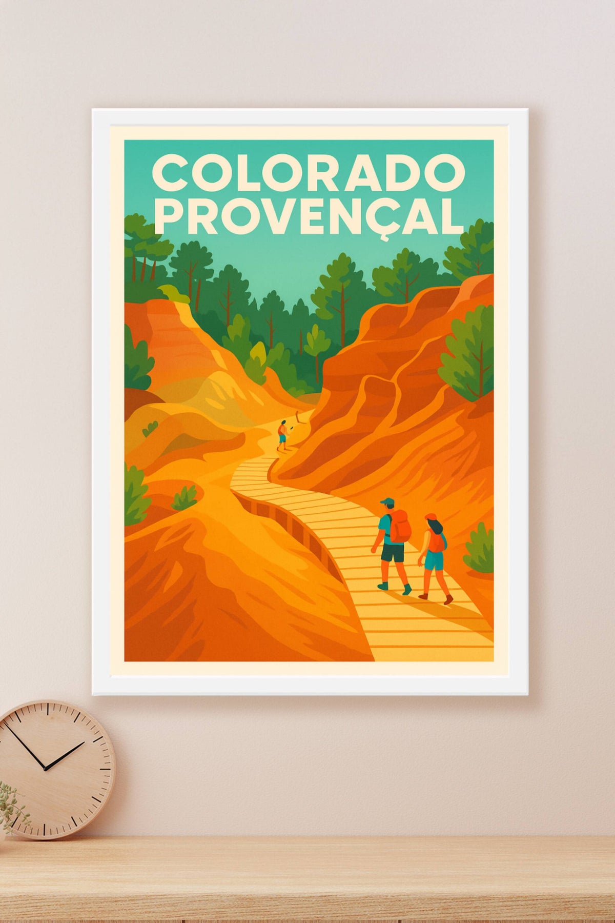 Affiche de Colorado Provençal - L'éclat des ocres du Luberon