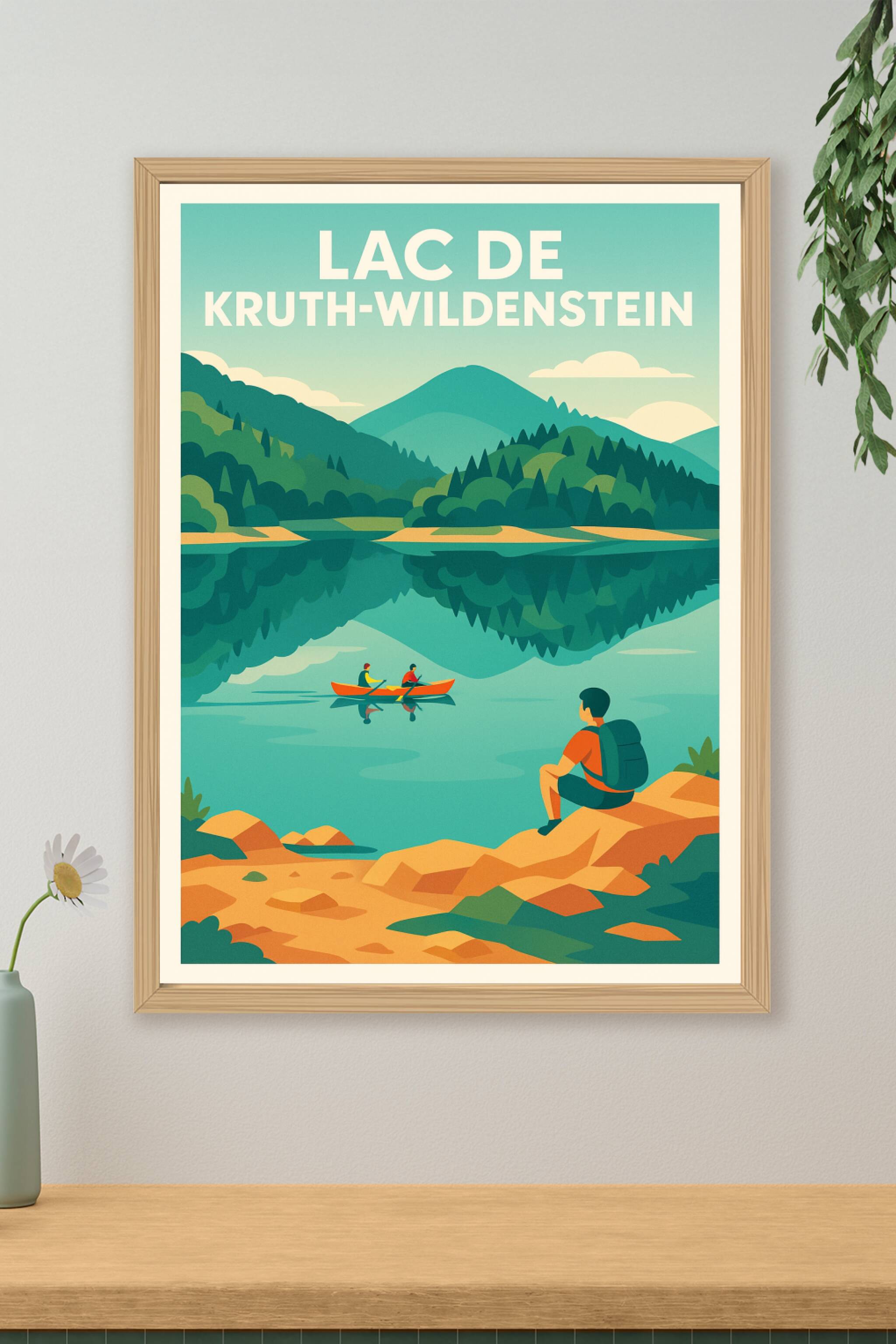 Affiche de Lac de Kruth-Wildenstein - Une évasion nature au cœur des Vosges