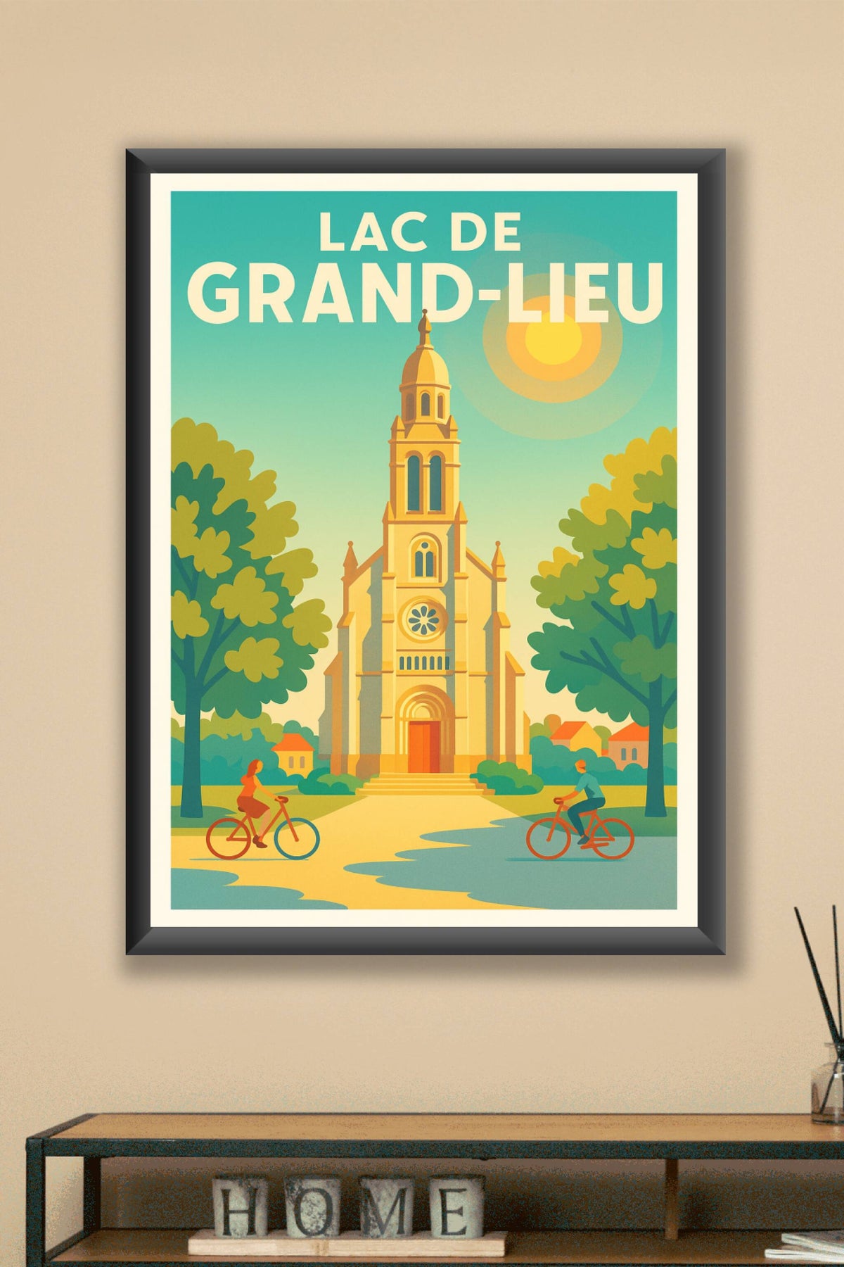 Affiche de Lac de Grand-Lieu - Échappée bucolique en Loire-Atlantique