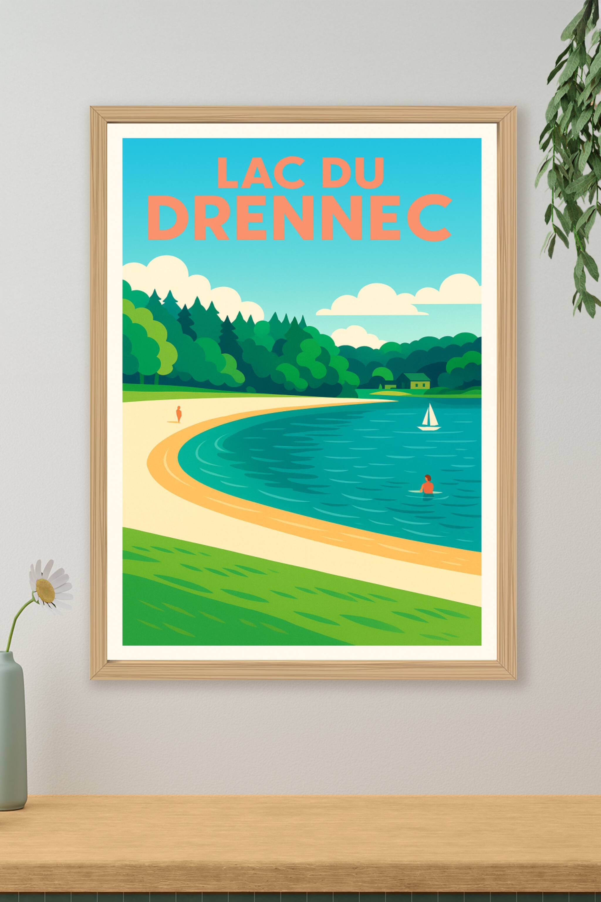 Affiche de Lac du Drennec - Évasion printanière au cœur des Monts d'Arrée