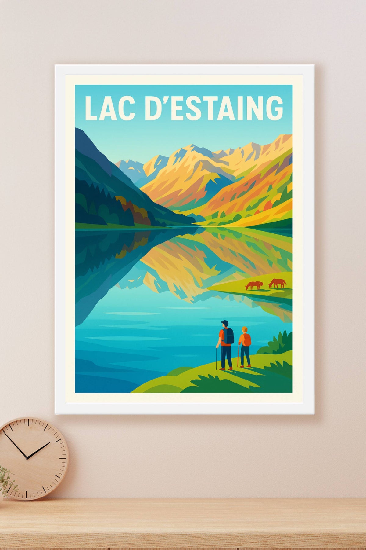 Affiche de Lac d'Estaing - L'écrin sauvage des Pyrénées