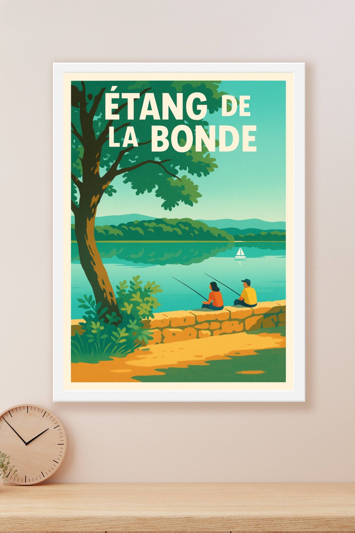 Affiche de Étang de la Bonde - La quiétude du Luberon au bord de l'eau