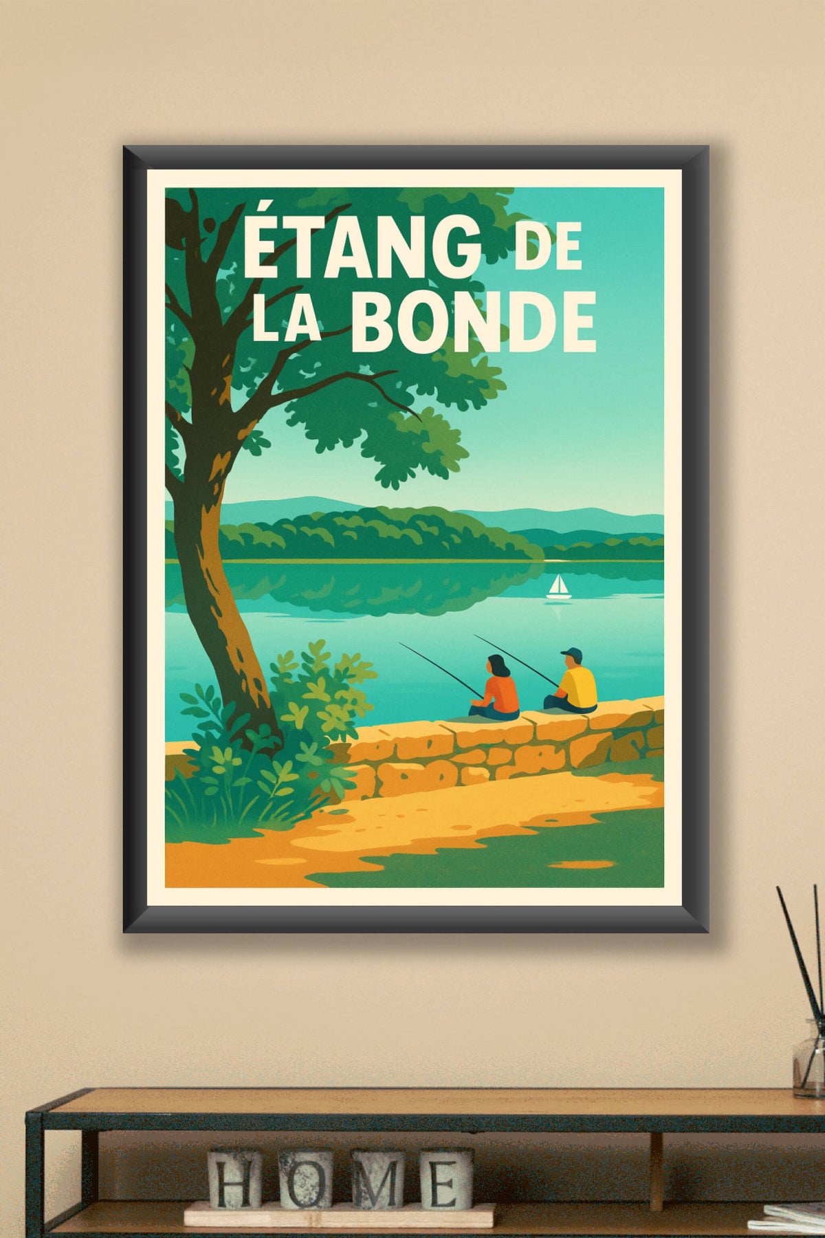 Affiche de Étang de la Bonde - La quiétude du Luberon au bord de l'eau