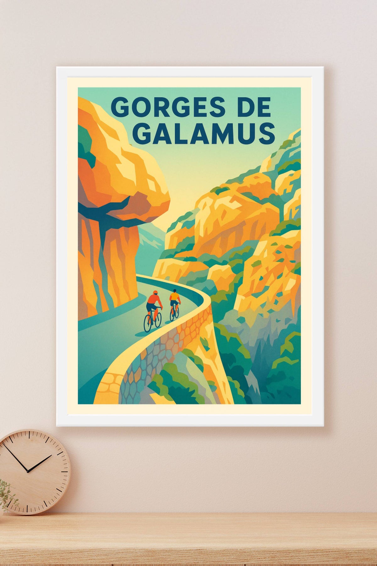 Affiche de Gorges de Galamus - Évasion vertigineuse au cœur des falaises