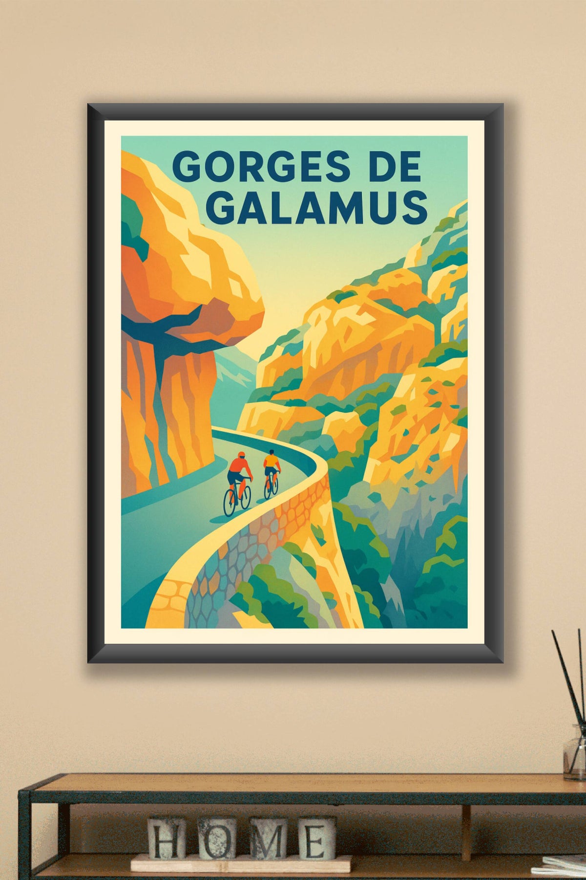 Affiche de Gorges de Galamus - Évasion vertigineuse au cœur des falaises