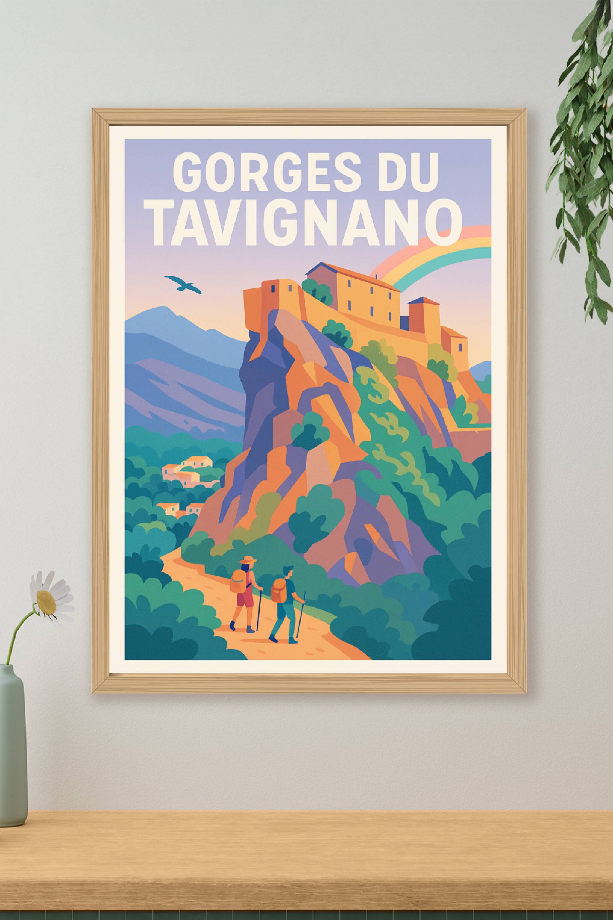 Affiche de Gorges du Tavignano - L'évasion sauvage au cœur de la Corse
