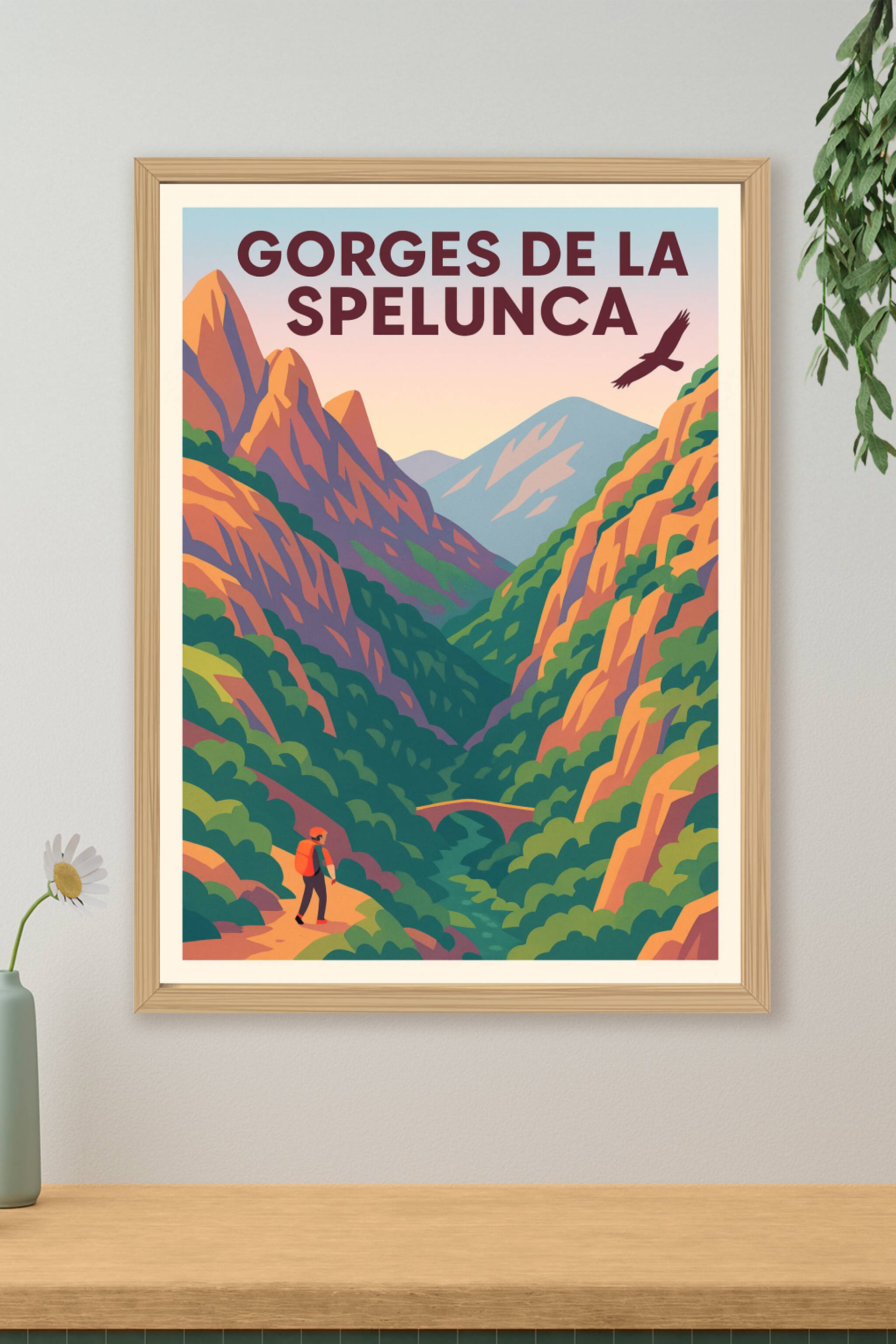 Affiche de Gorges de la Spelunca - L'âme sauvage de la Corse en poster