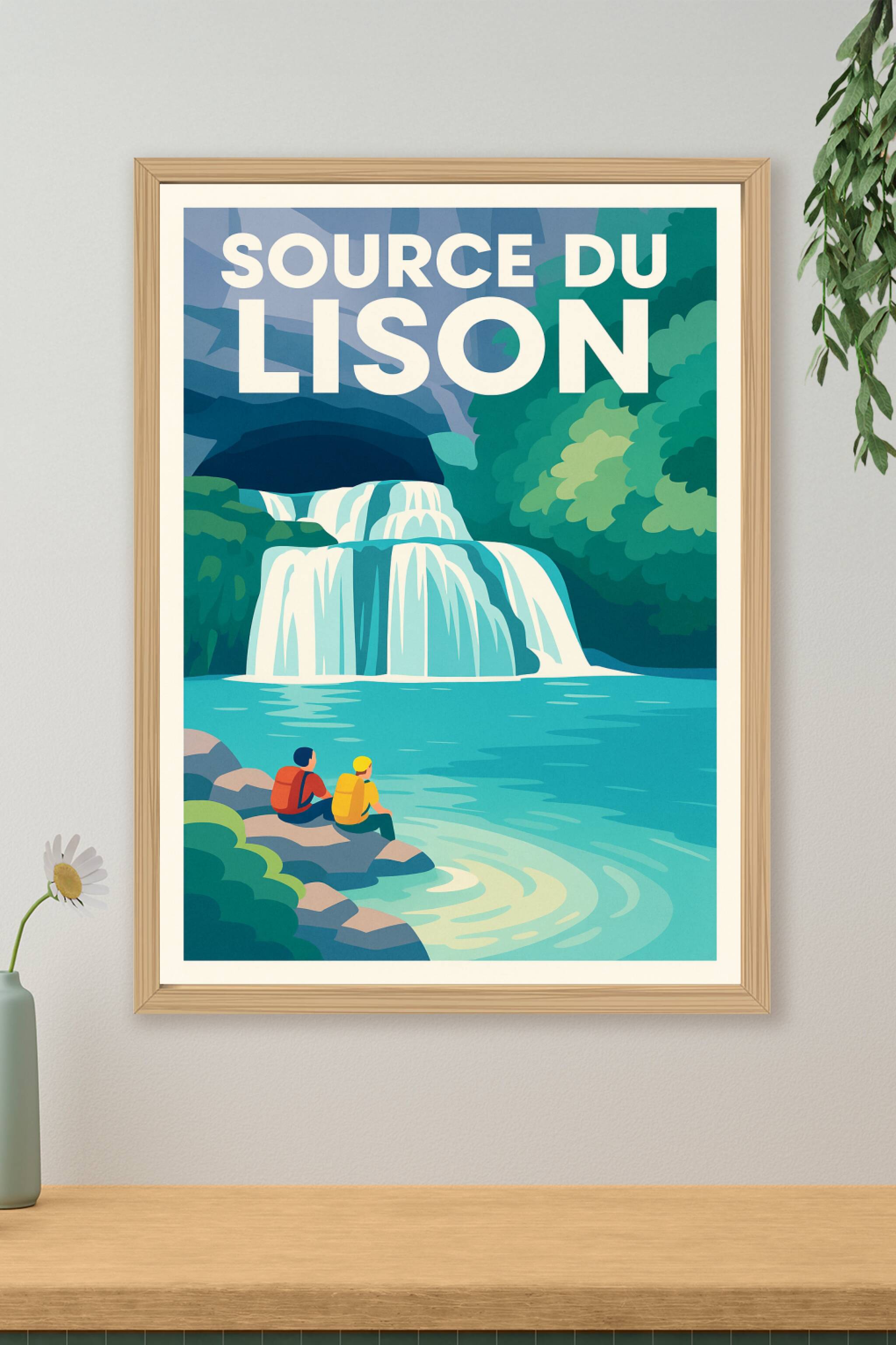 Affiche de Source du Lison - L'écrin sauvage du Jura