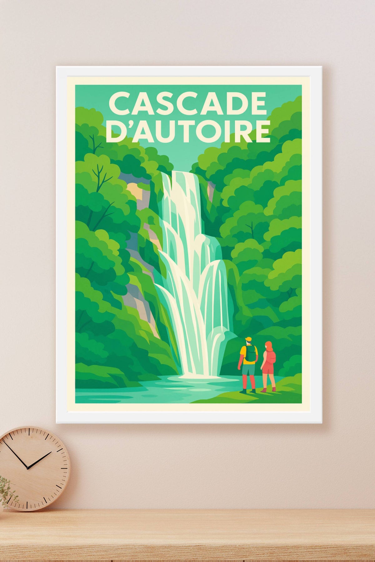 Affiche de Cascade d'Autoire - La majestueuse pépite du Lot