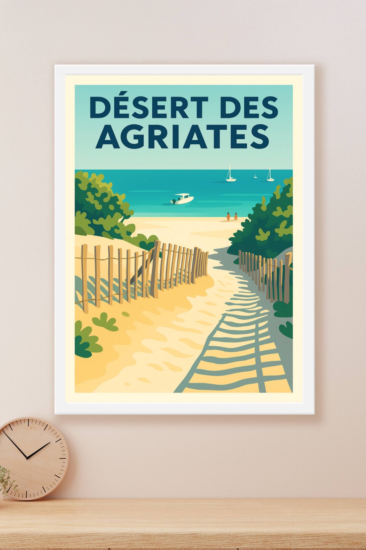 Affiche de Désert des Agriates - L'éclat sauvage du littoral corse