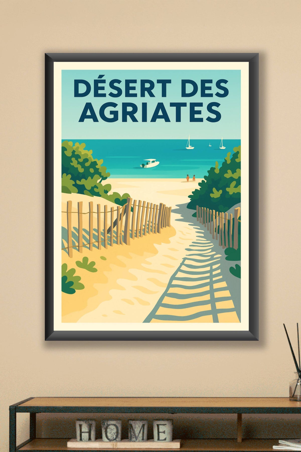 Affiche de Désert des Agriates - L'éclat sauvage du littoral corse