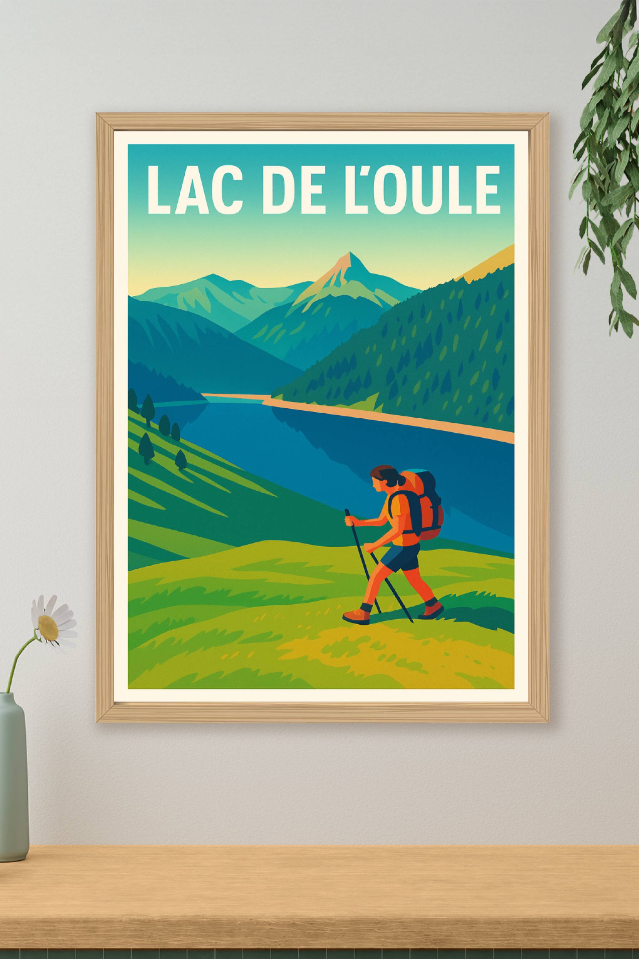 Affiche de Lac de l'Oule - L'évasion sauvage au cœur des Pyrénées