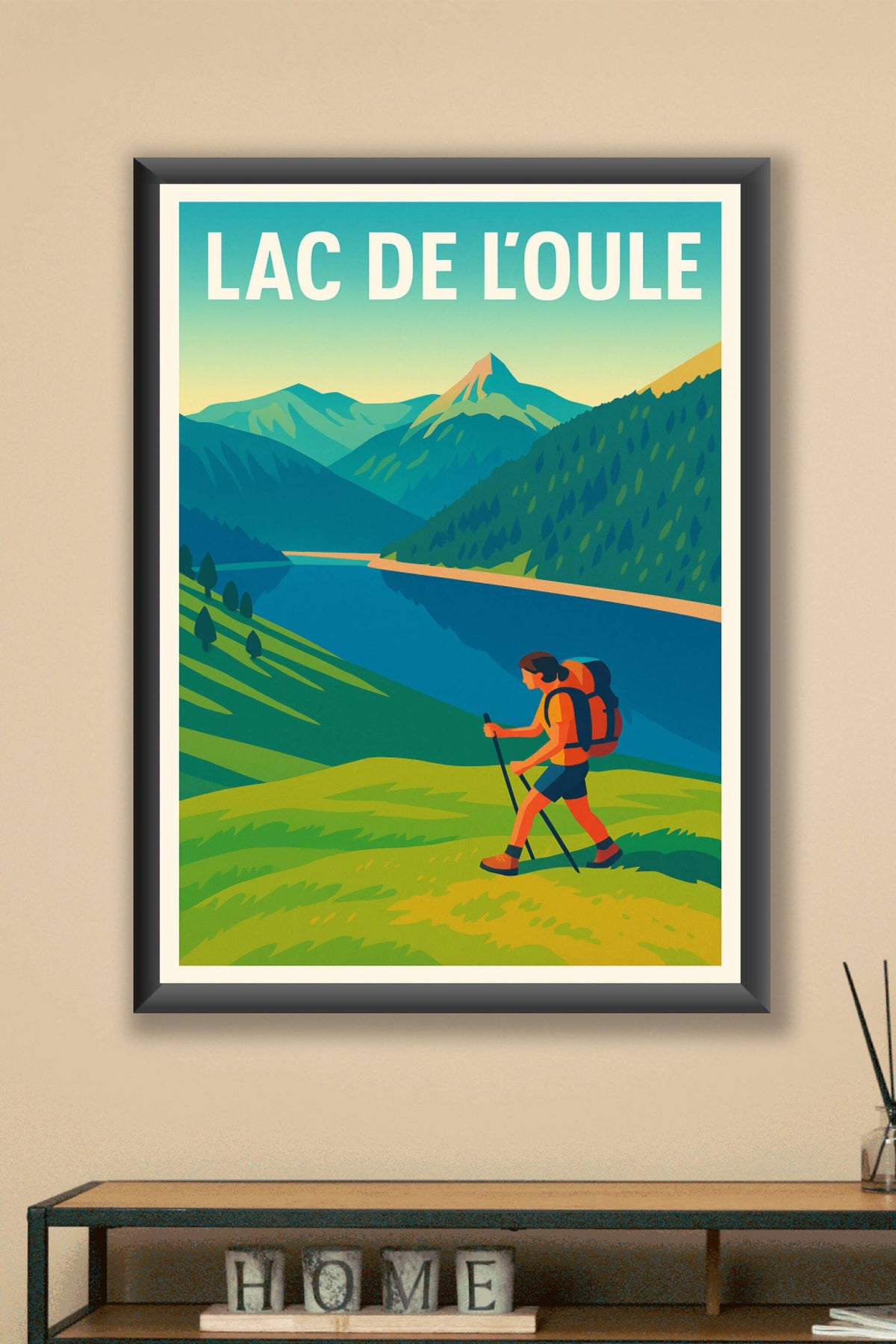 Affiche de Lac de l'Oule - L'évasion sauvage au cœur des Pyrénées