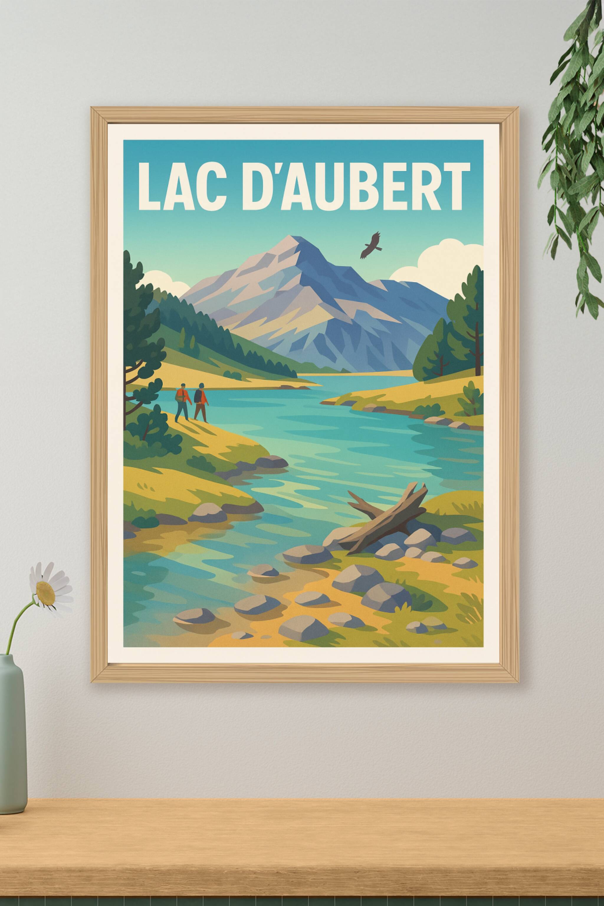 Affiche de Lac d'Aubert - L'évasion sauvage au cœur des Pyrénées