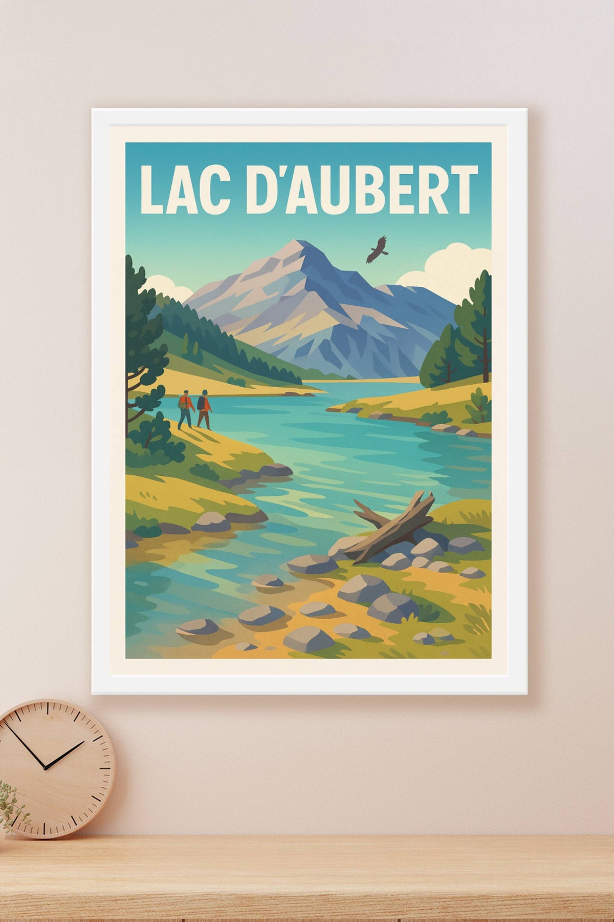 Affiche de Lac d'Aubert - L'évasion sauvage au cœur des Pyrénées
