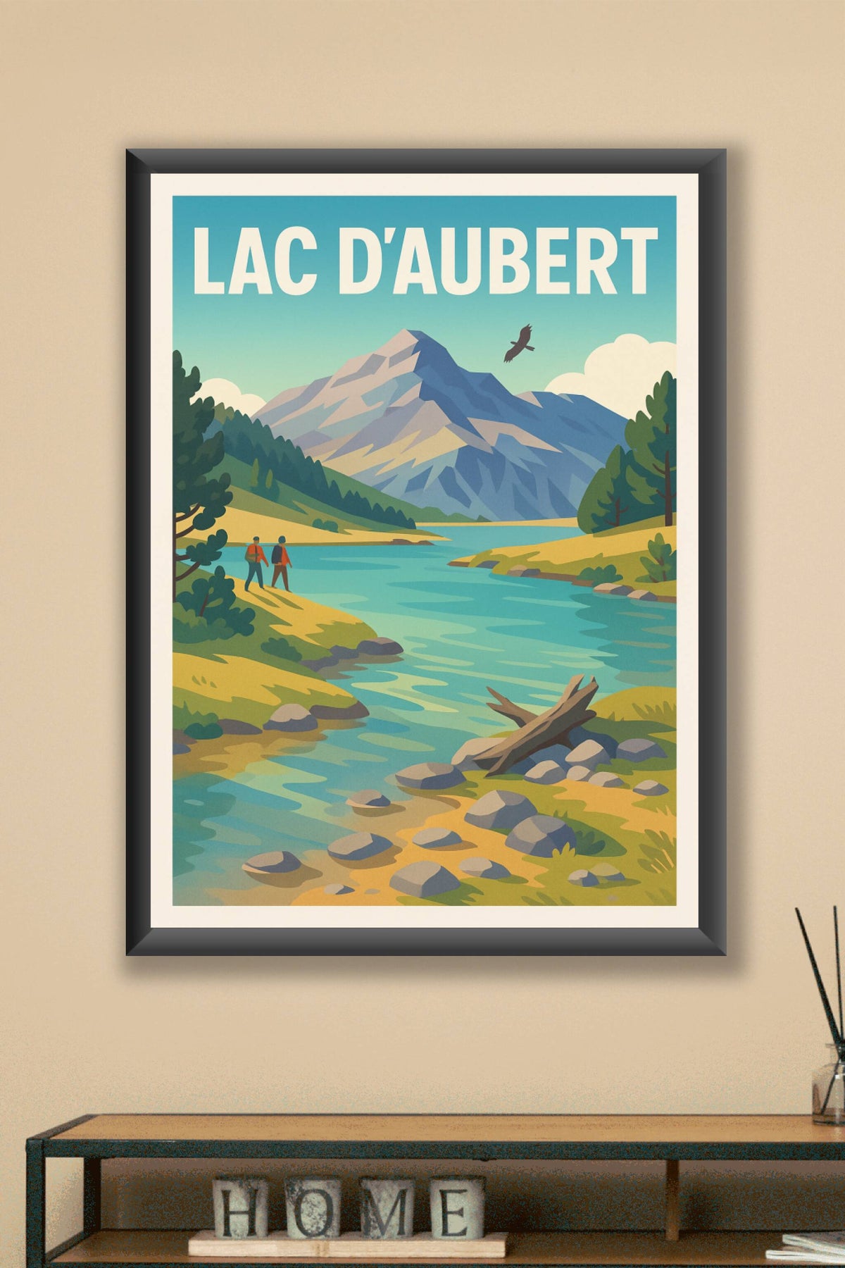 Affiche de Lac d'Aubert - L'évasion sauvage au cœur des Pyrénées