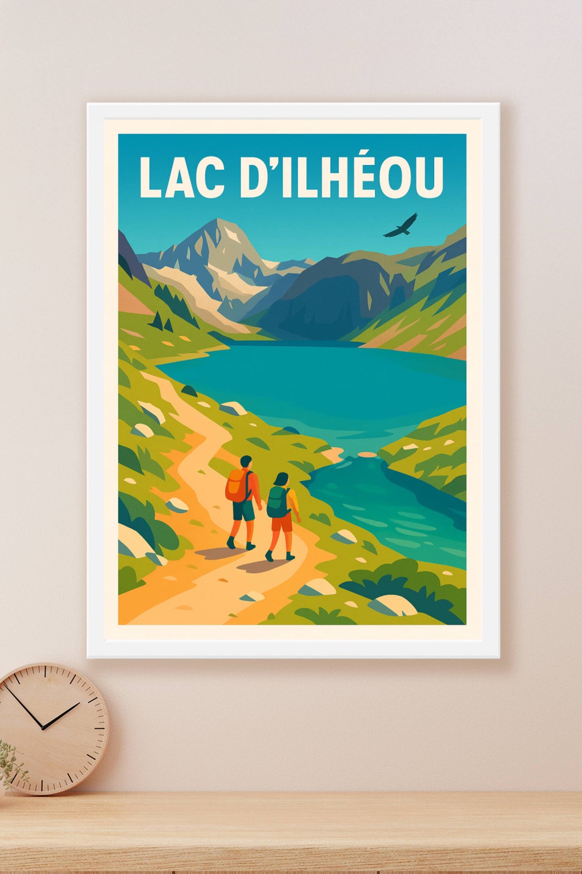 Affiche de Lac d'Ilhéou - Évasion sauvage au cœur des Pyrénées