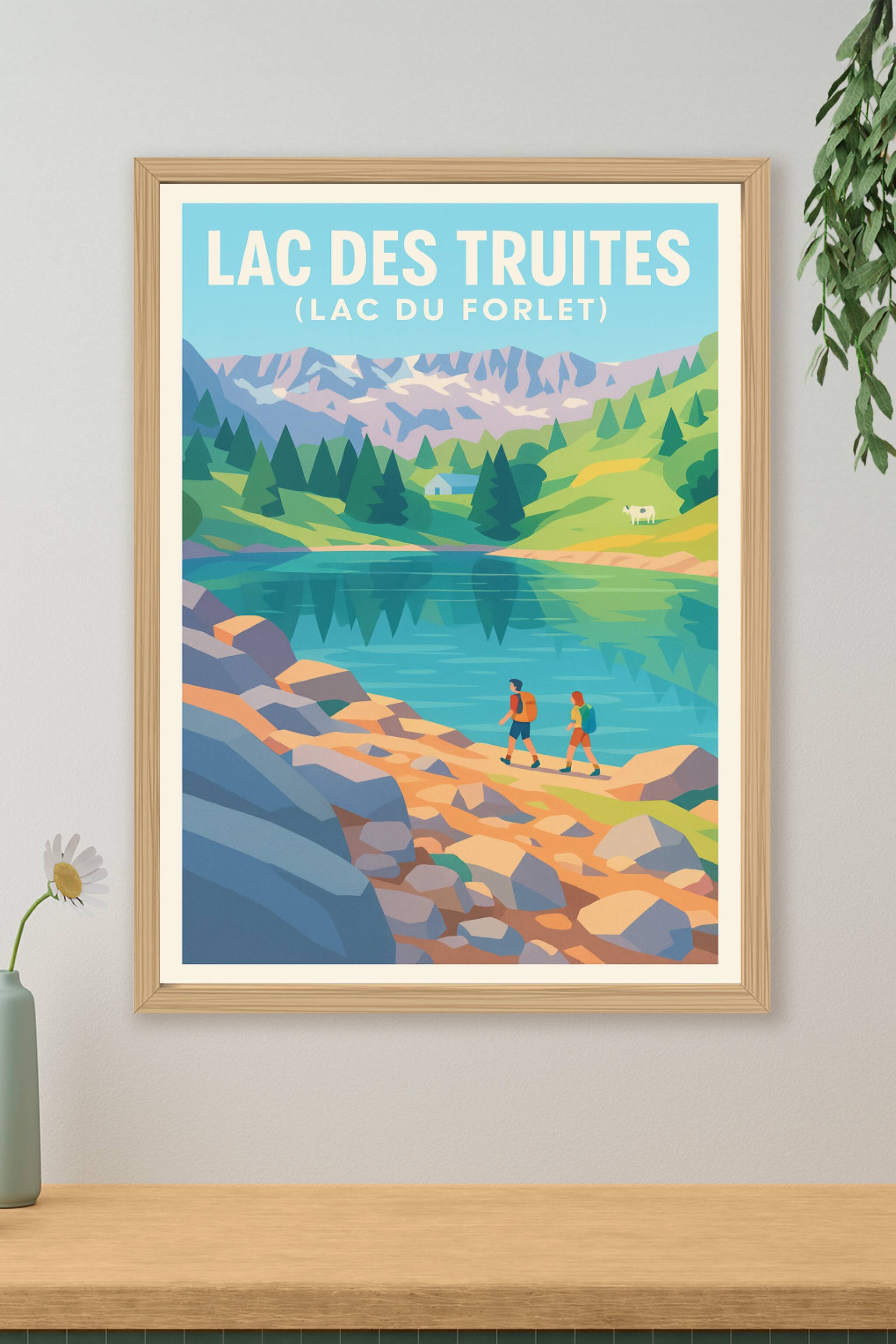 Affiche de Lac des Truites - Évasion sauvage au cœur du massif des Vosges